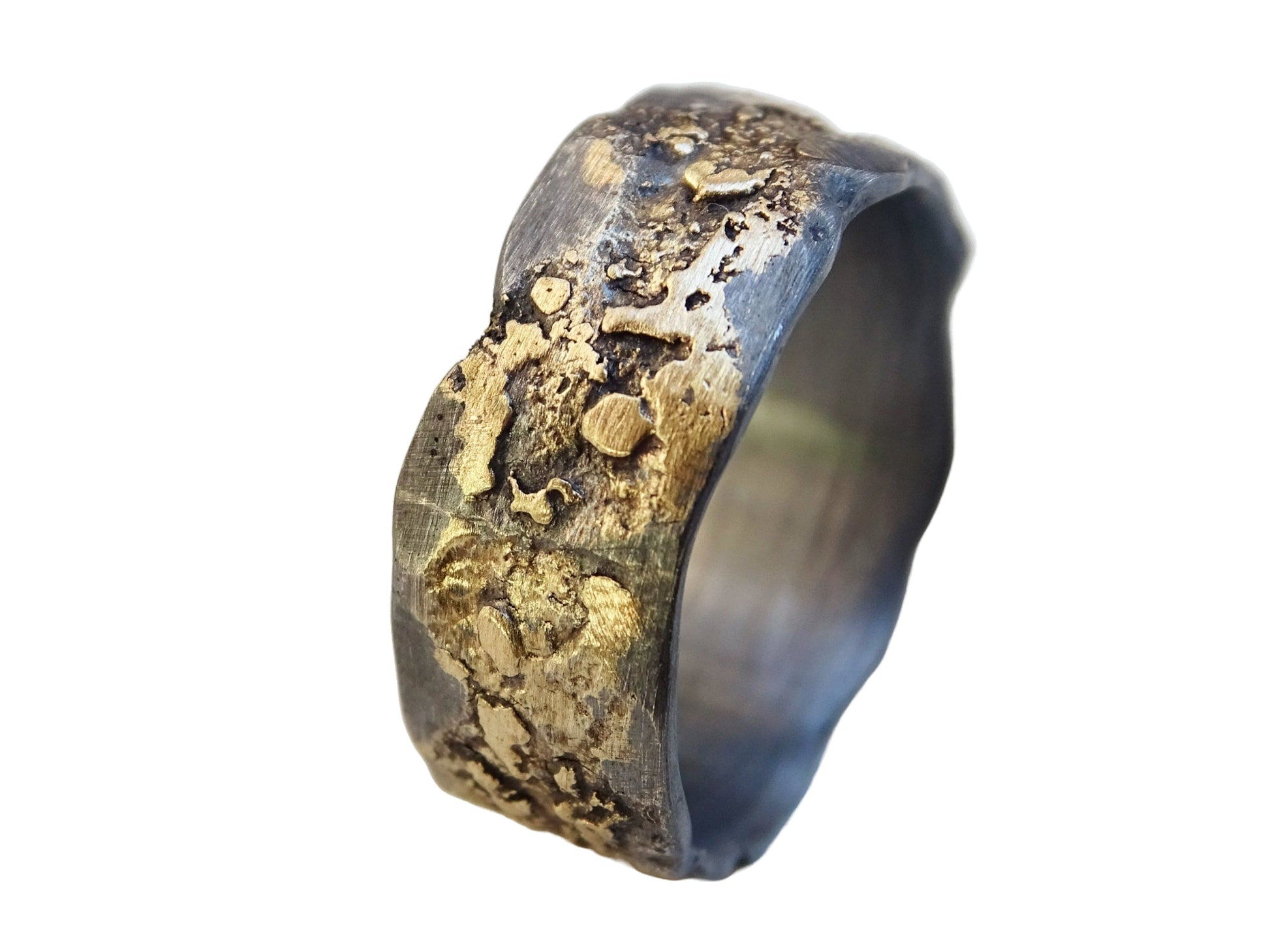 unique mens wedding ring - CrazyAss Jewelry Designs