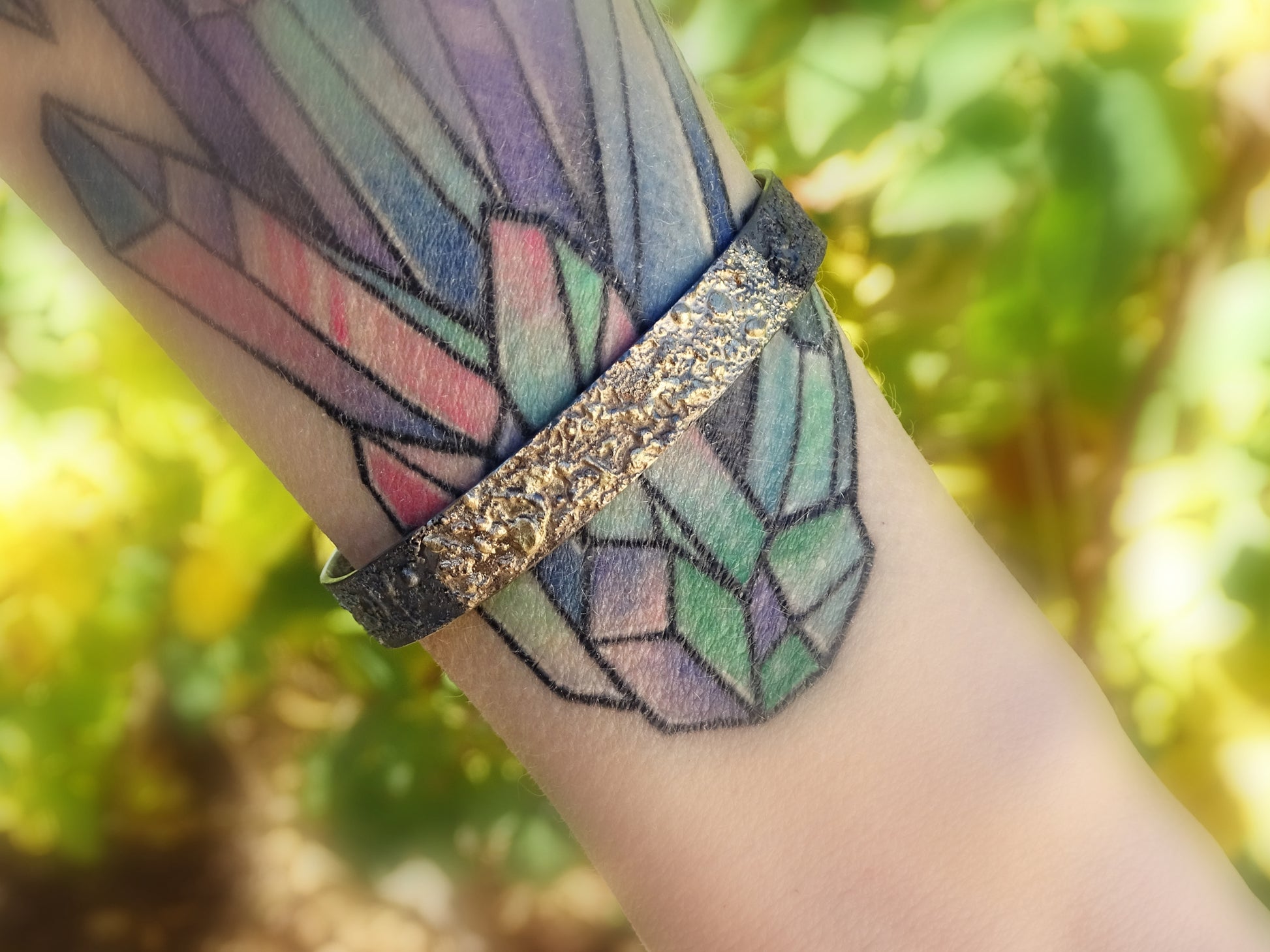 gold and silver bracelet minimalist jewelry