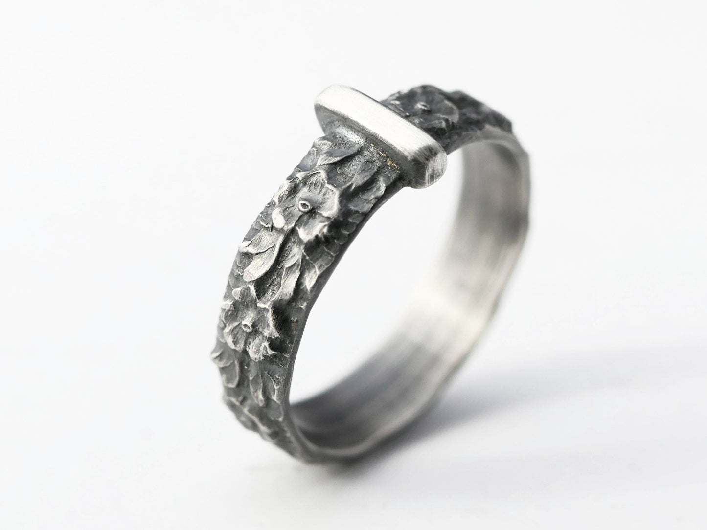 copper silver sporran ring