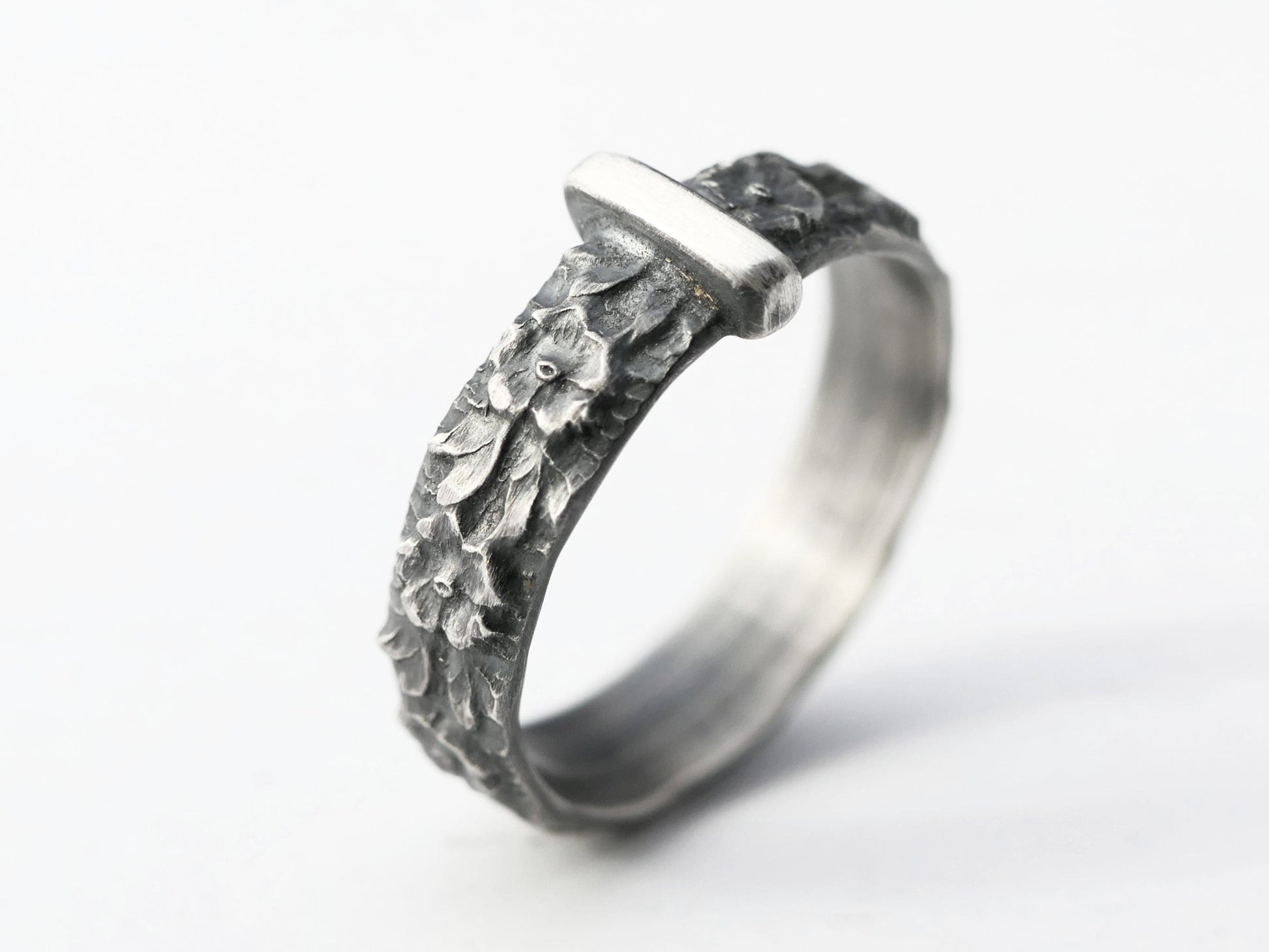 copper silver sporran ring