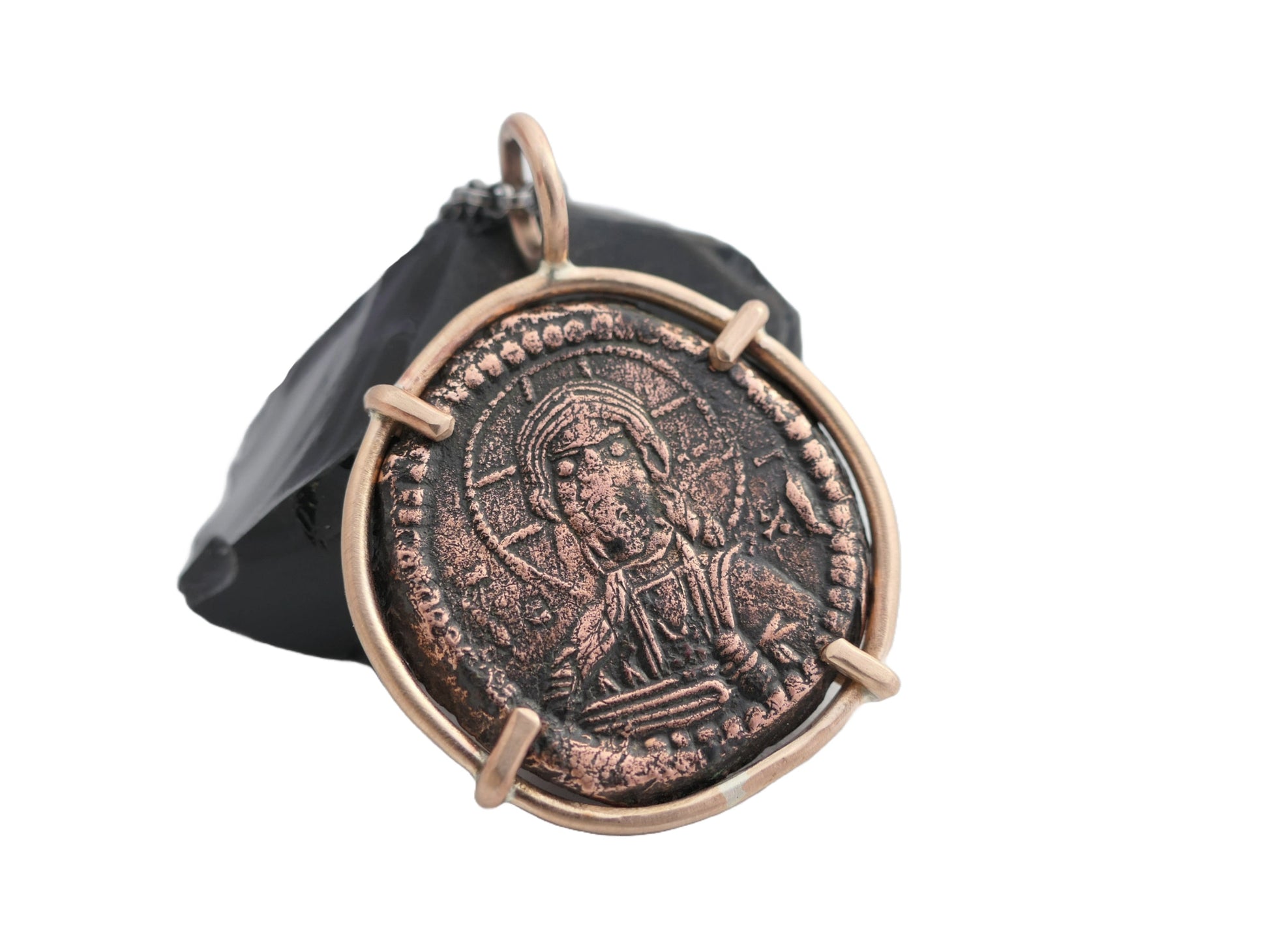 Byzantine Coin Bust of Christ