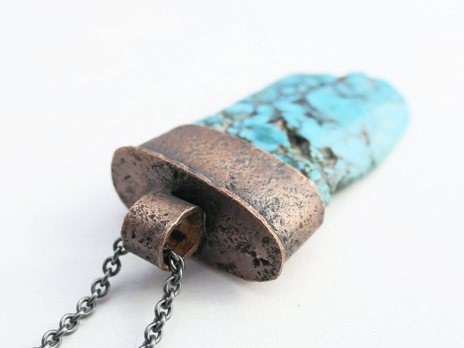 Kingman turquoise pendant