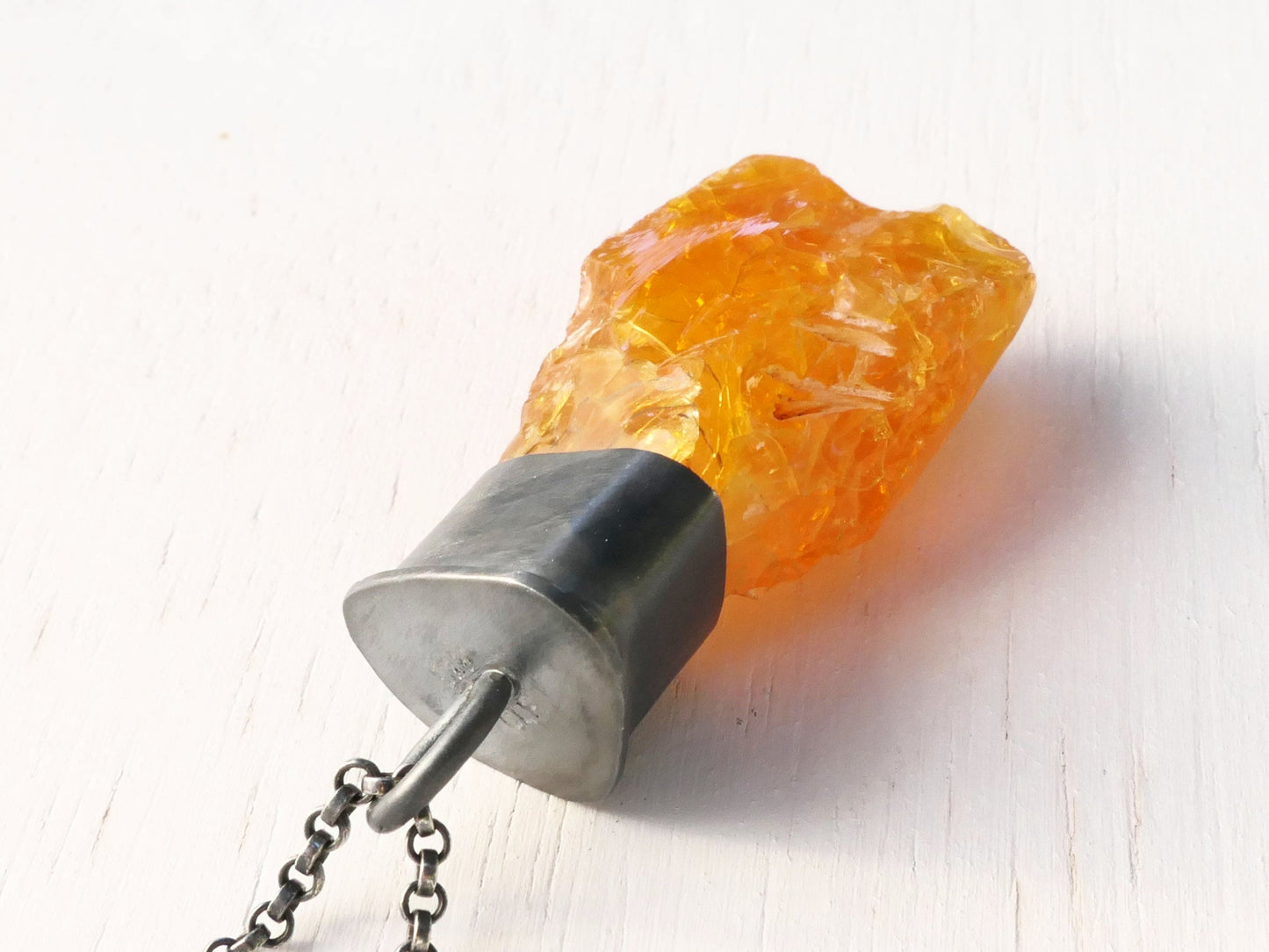 black silver fire opal gemstone