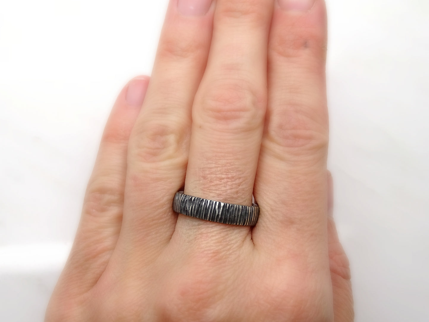 unusual men's ring, men's wedding band