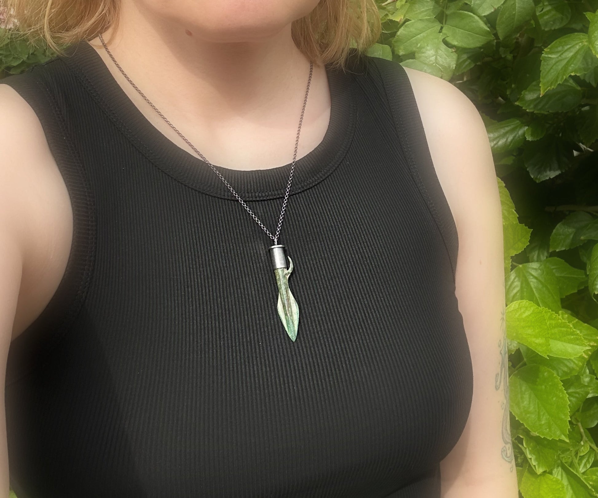 Scythian arrowhead necklace