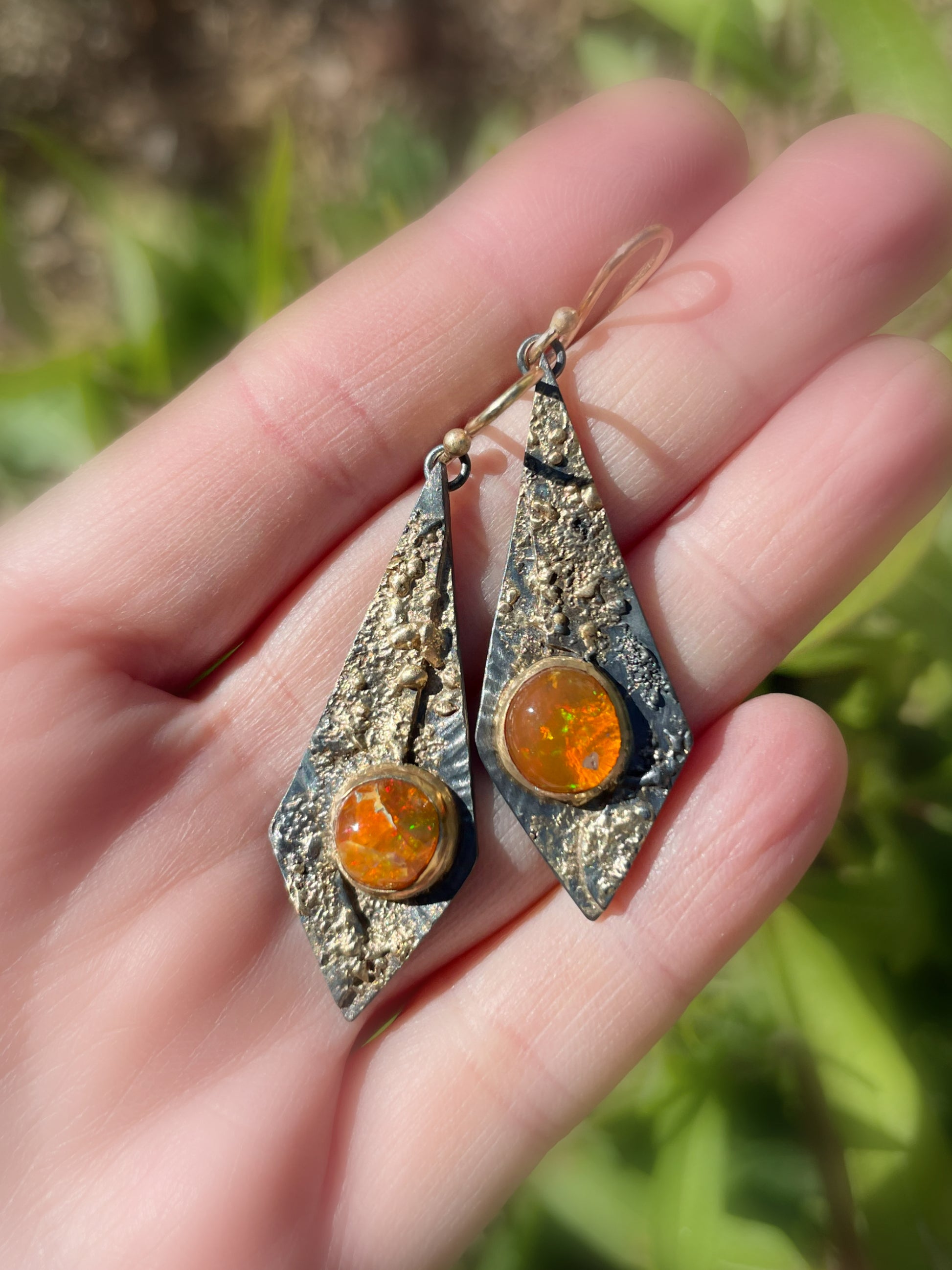 dangle statement earrings