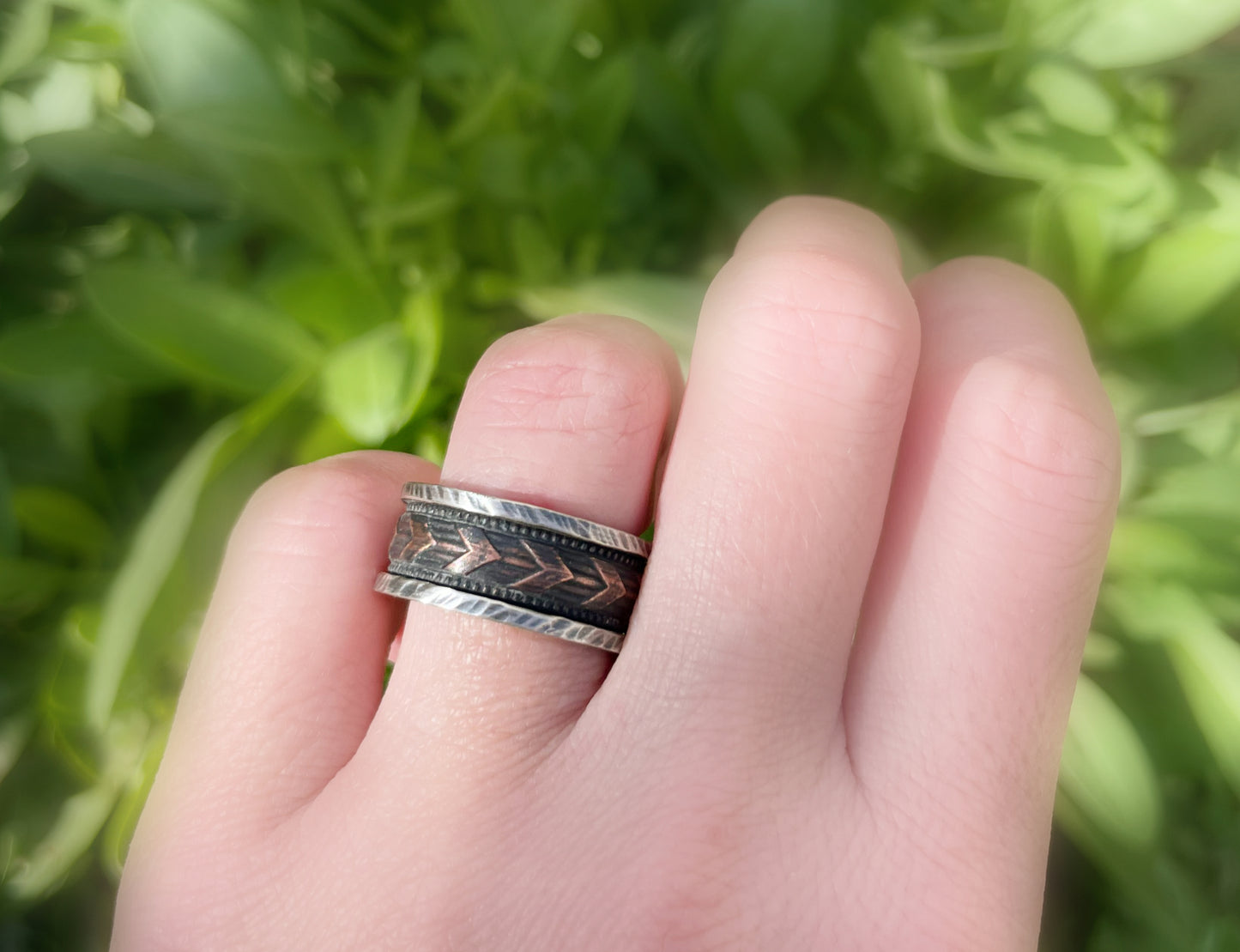 copper wedding band