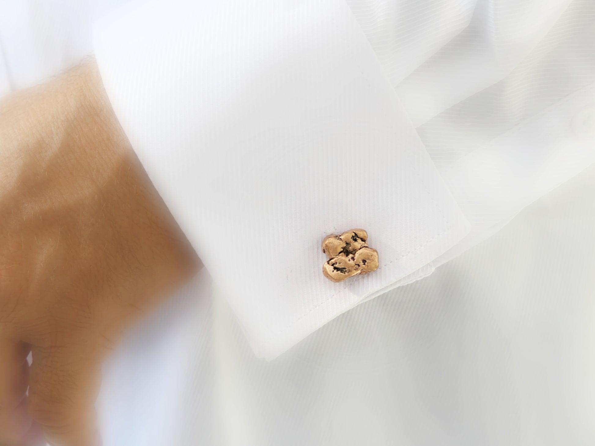 copper cuff links Michigan copper