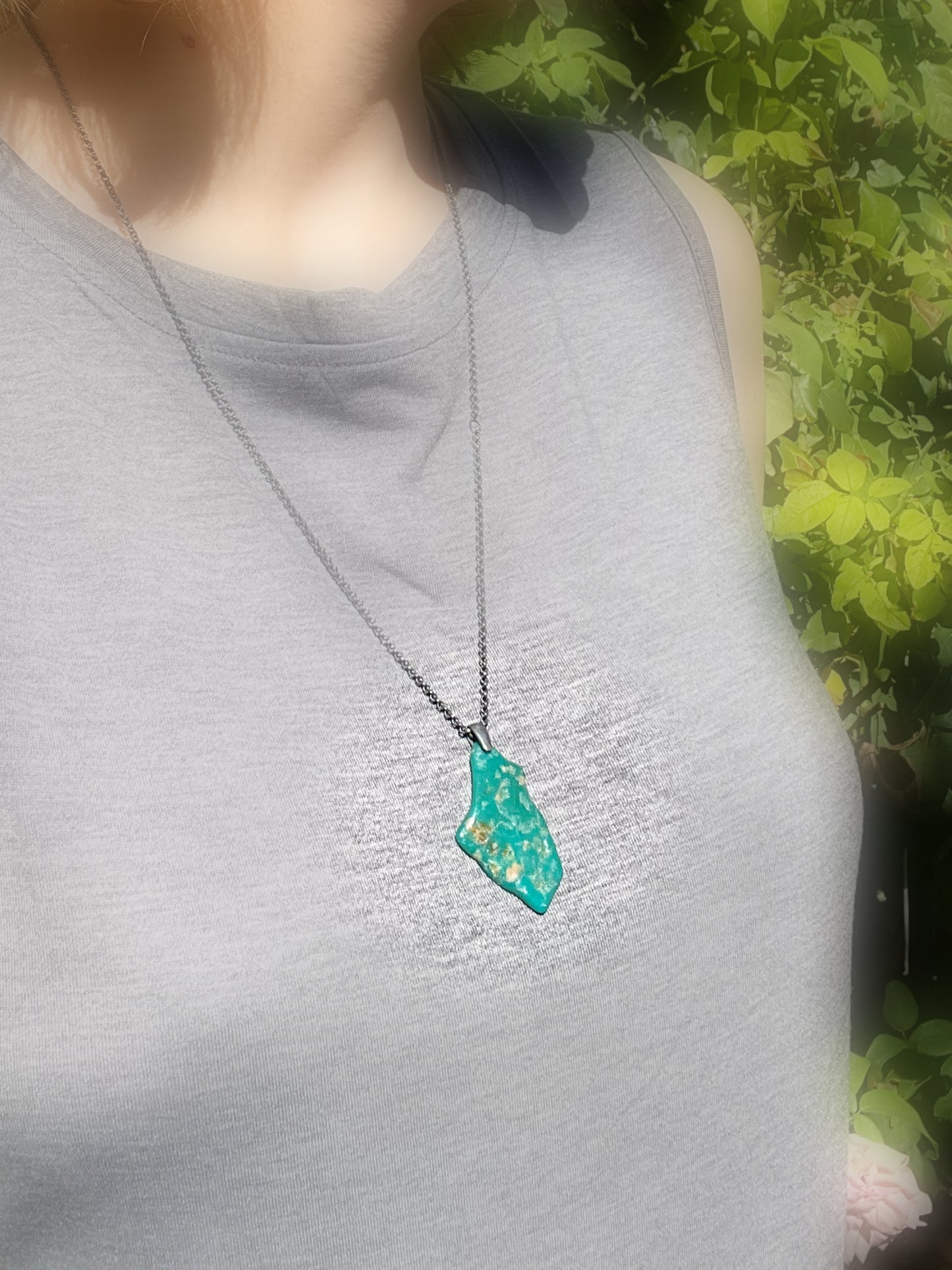 turquoise pendant for women
