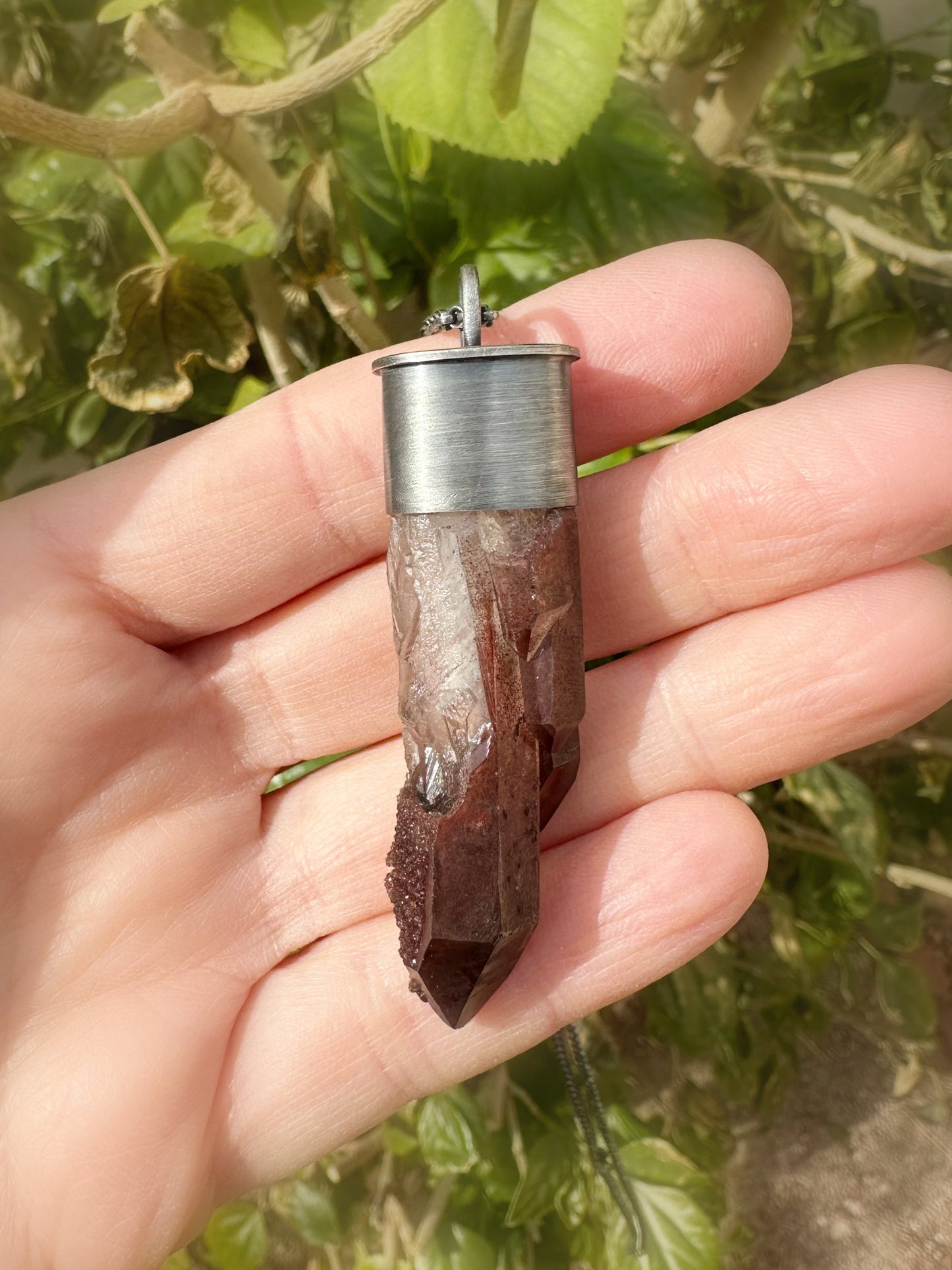 spirit quartz hematite quartz crystal