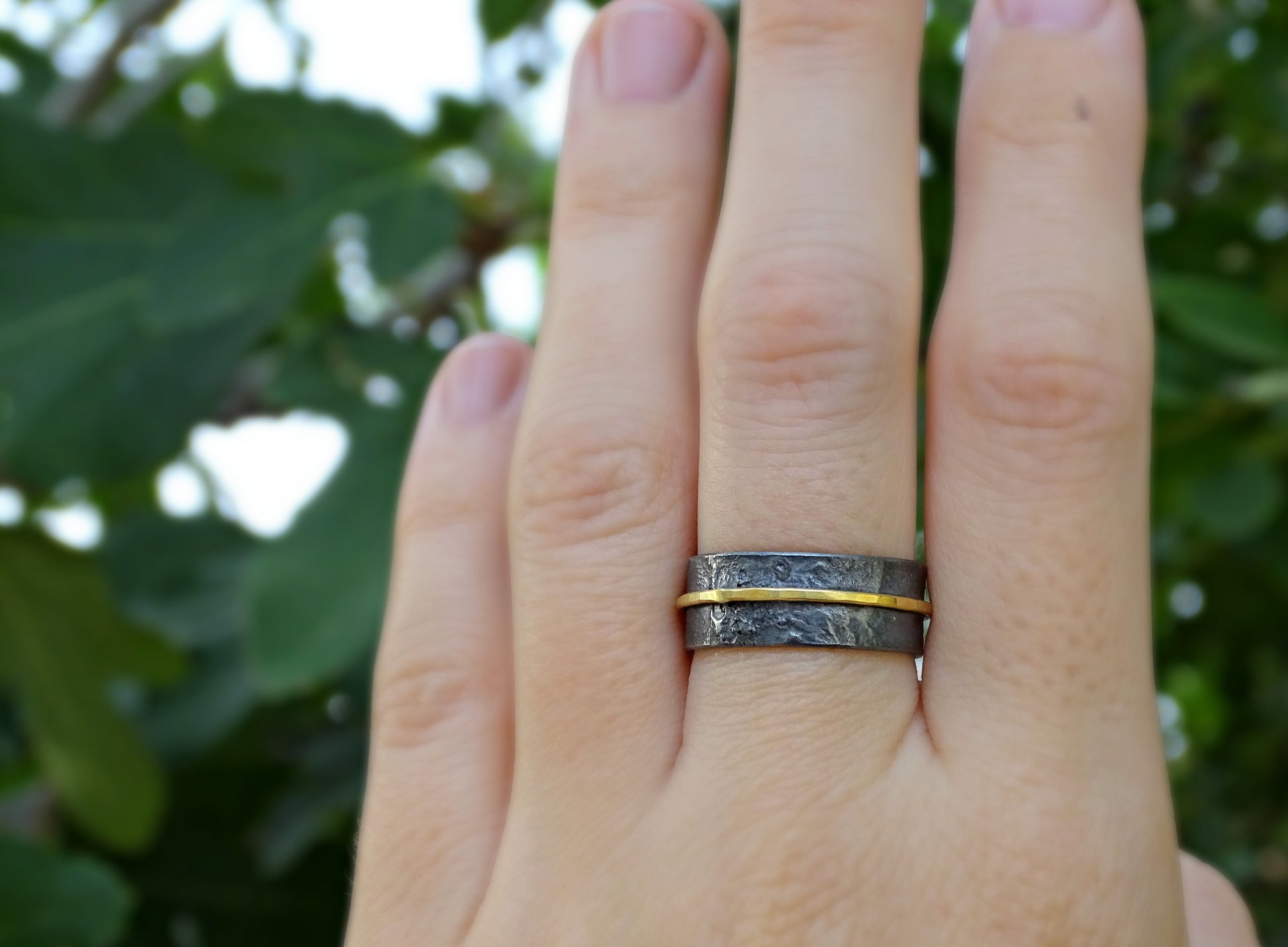 matching wedding ring set for him and her