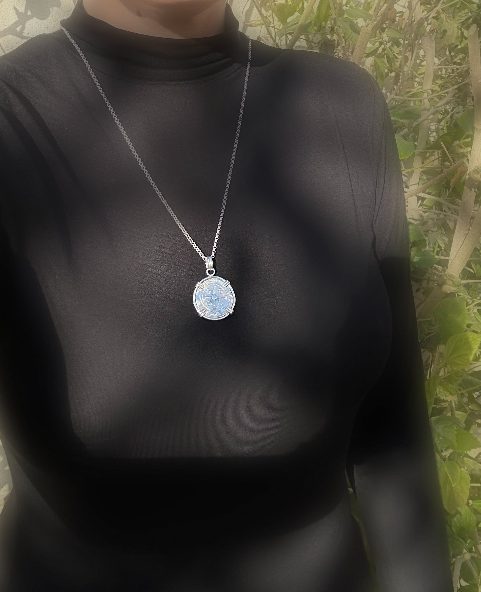 authentic crusader coin Lusignan kingdom of Cyprus