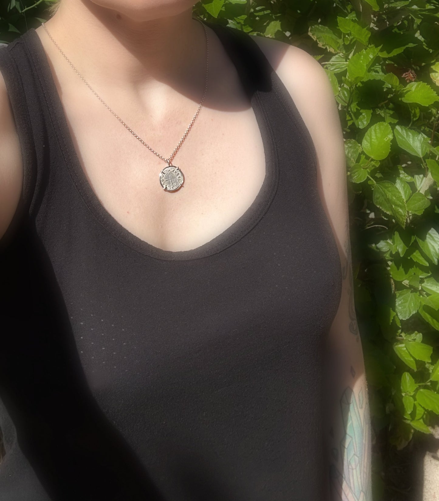 Bohemond III coin necklace