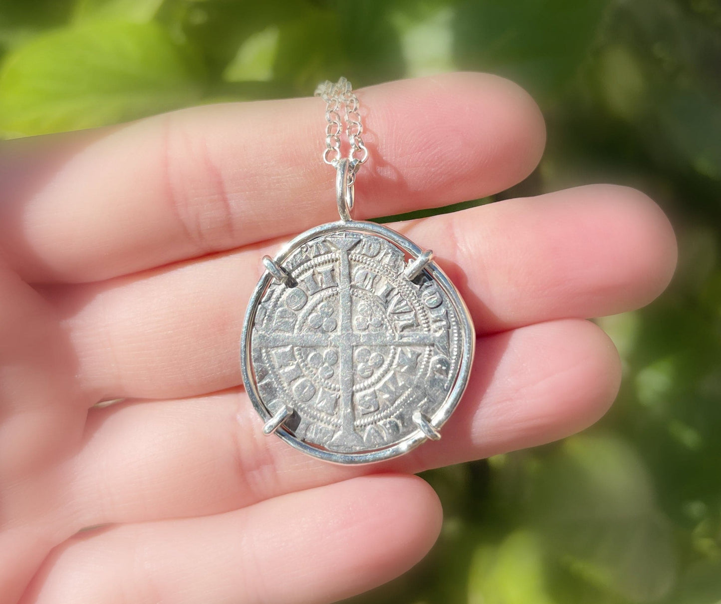 silver groat coin jewelry