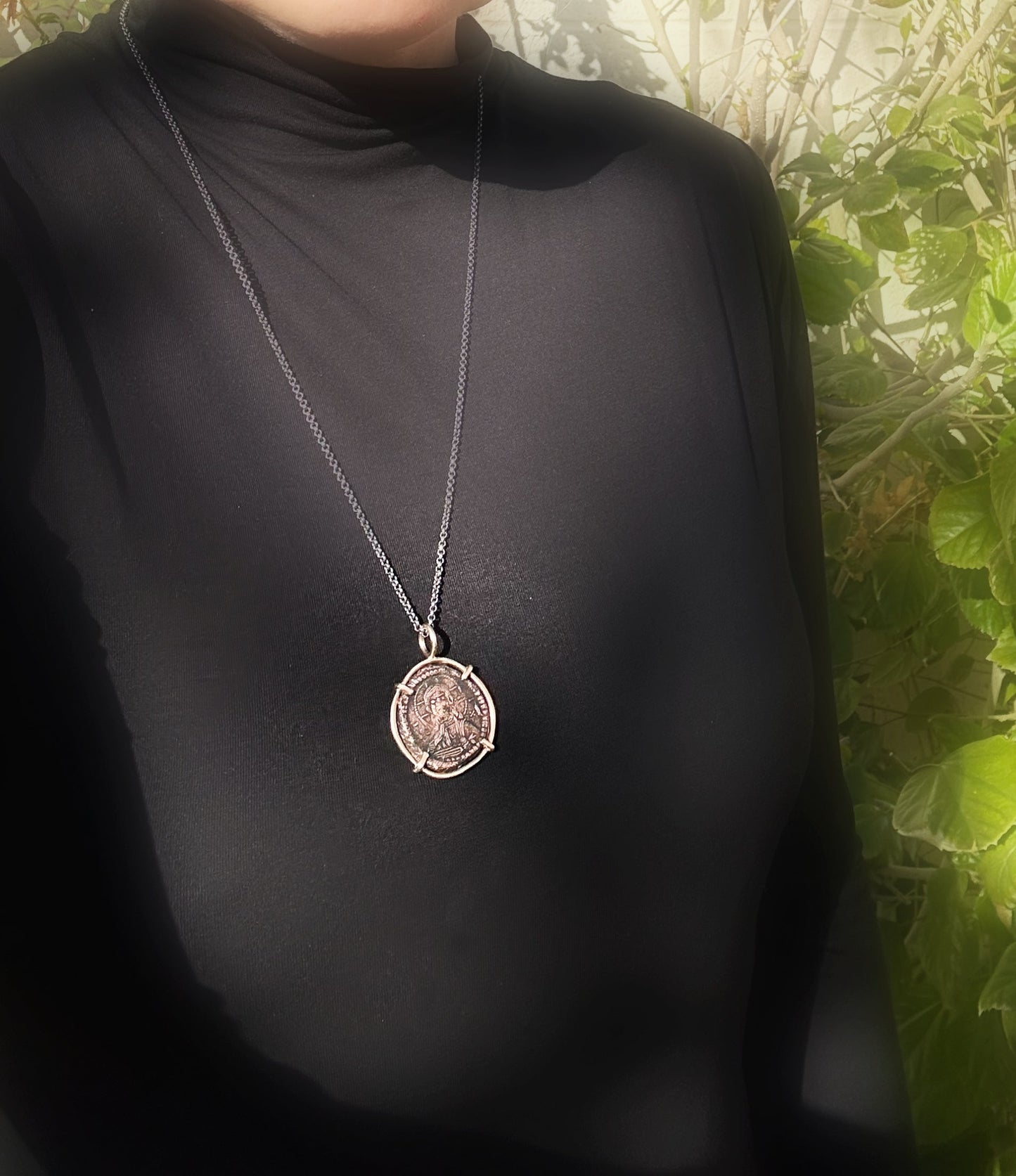 large Byzantine Coin follis