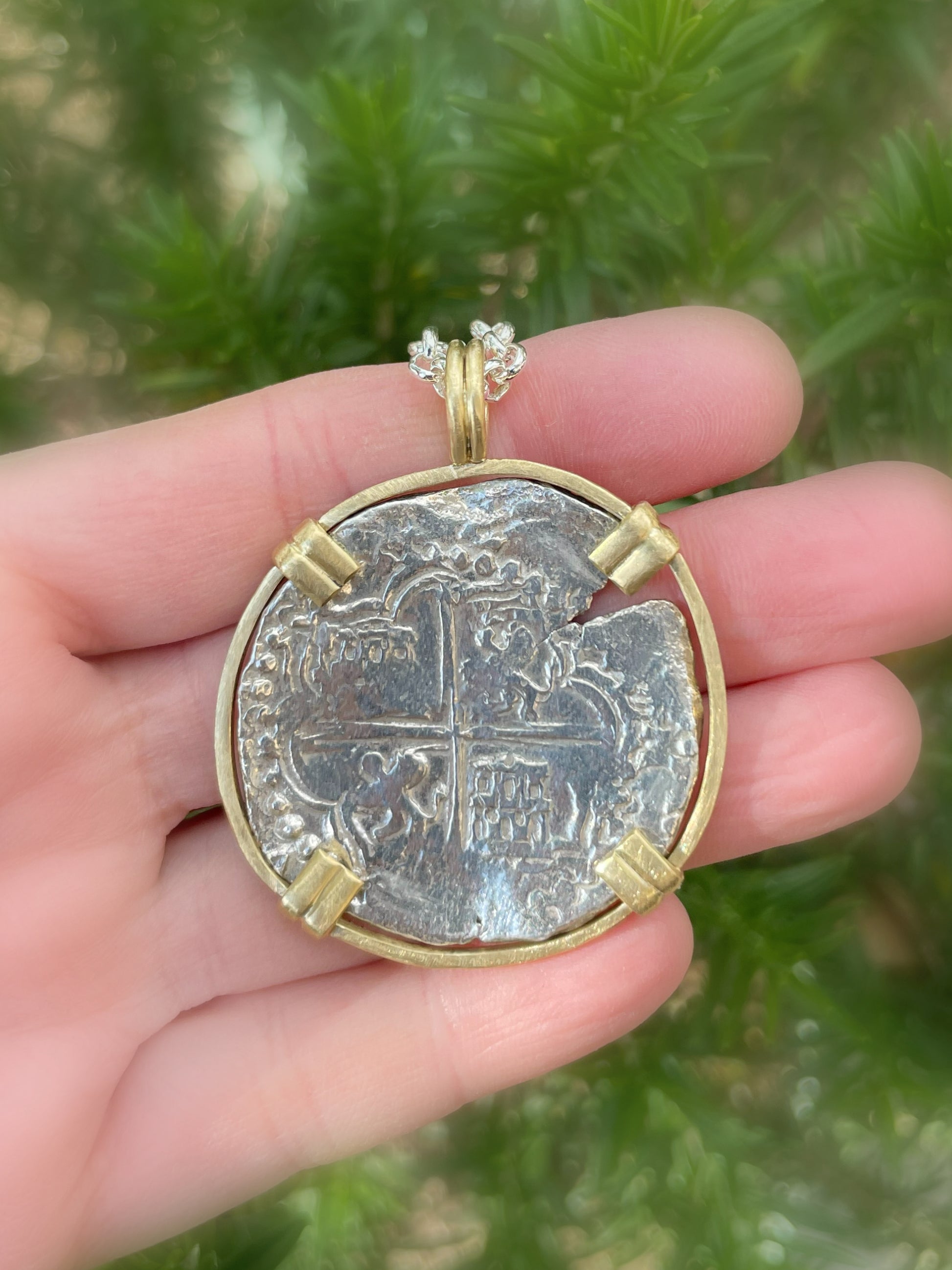 Atocha coin necklace