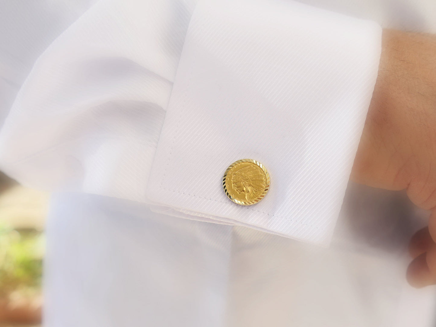 real Indian head quarter eagle coin