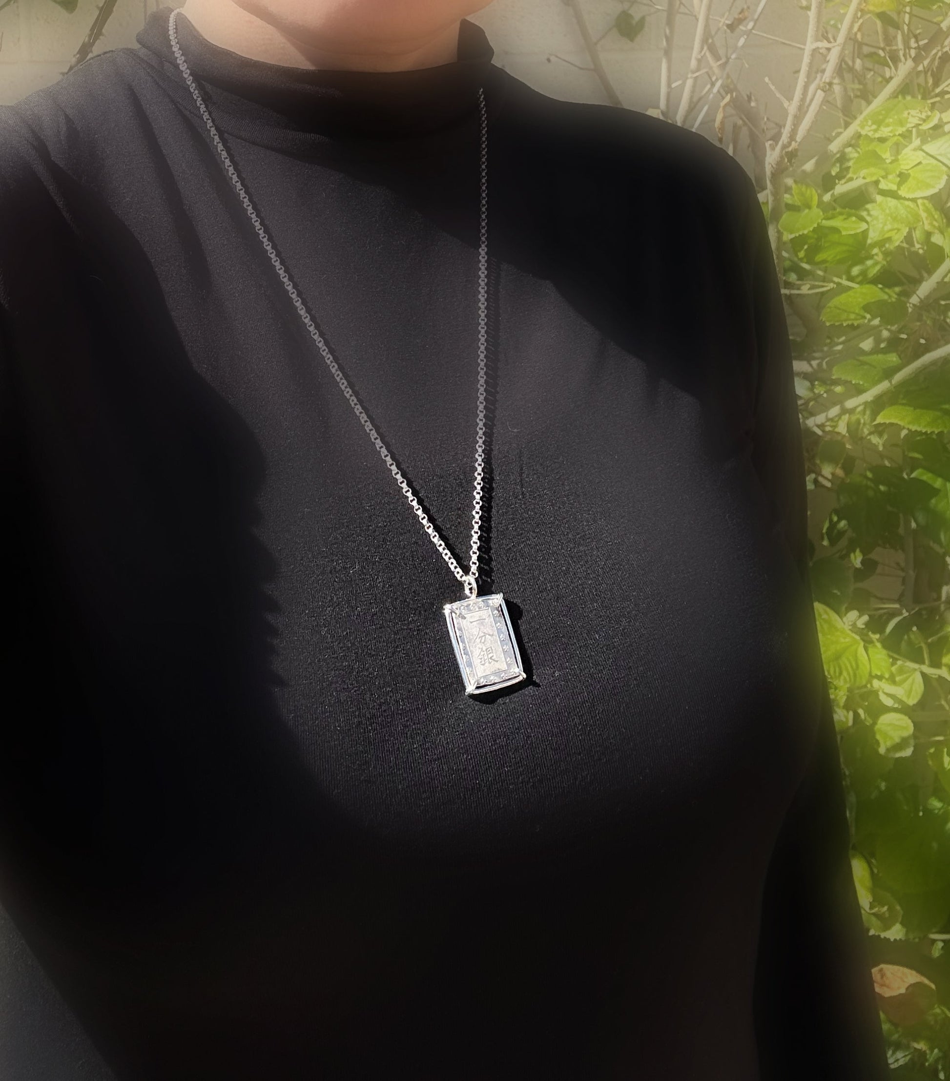 Ichibu coin necklace