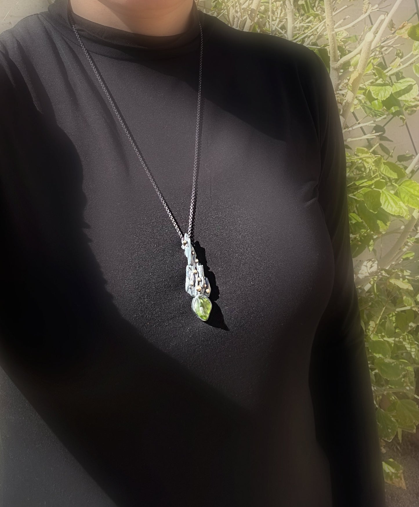 peridot pendant jewelry
