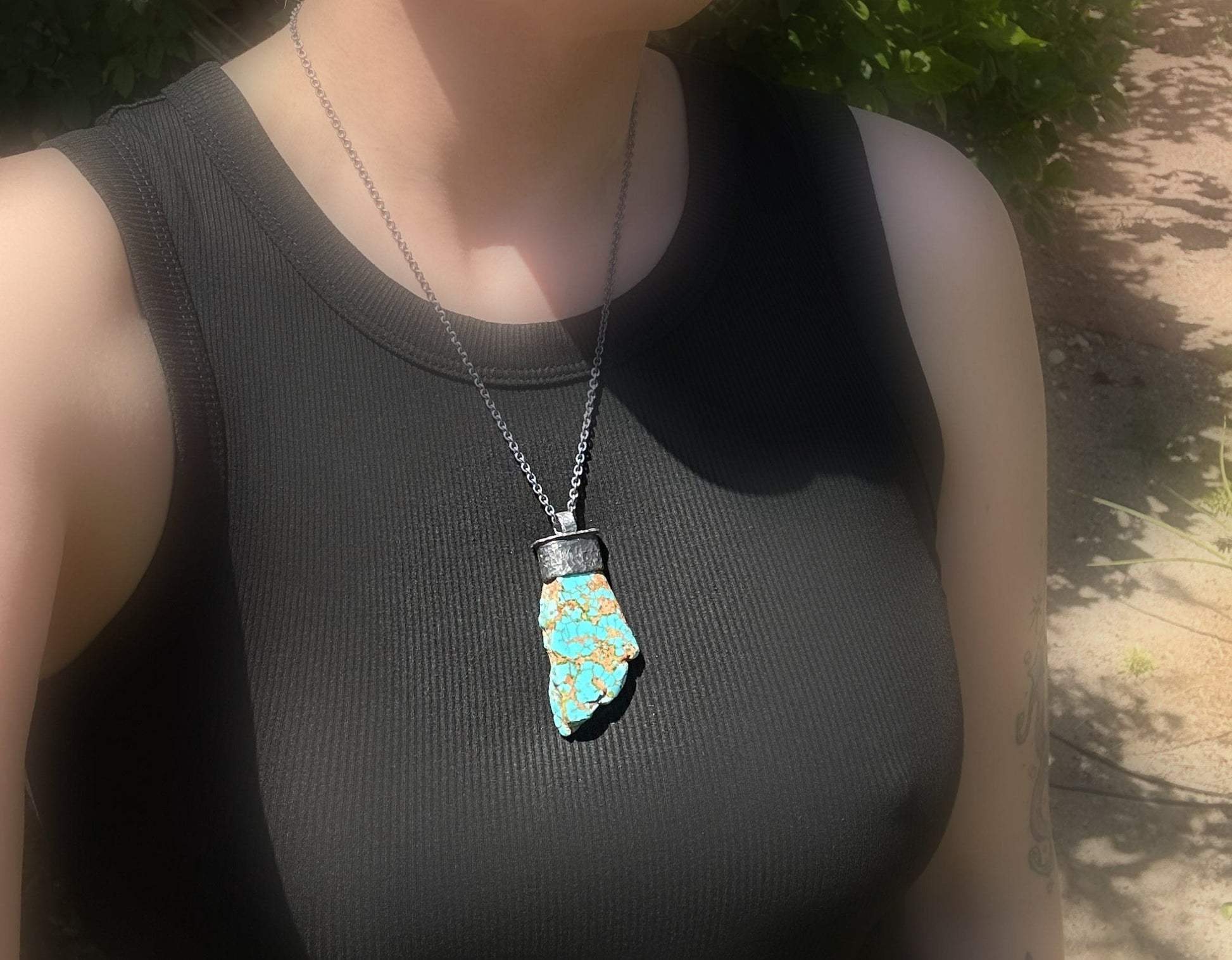 big turquoise nugget jewelry