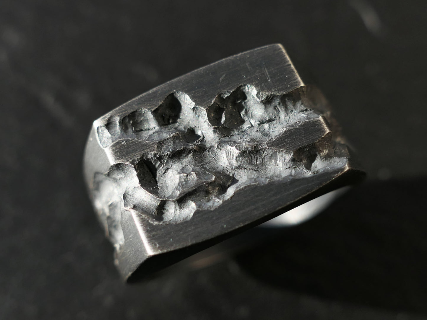 silver signet ring