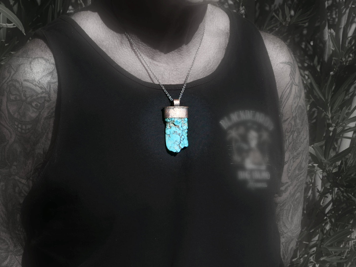 unique Kingman turquoise necklace