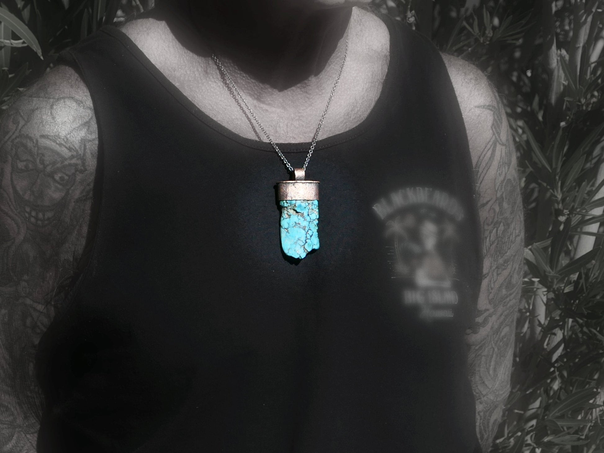 unique Kingman turquoise necklace