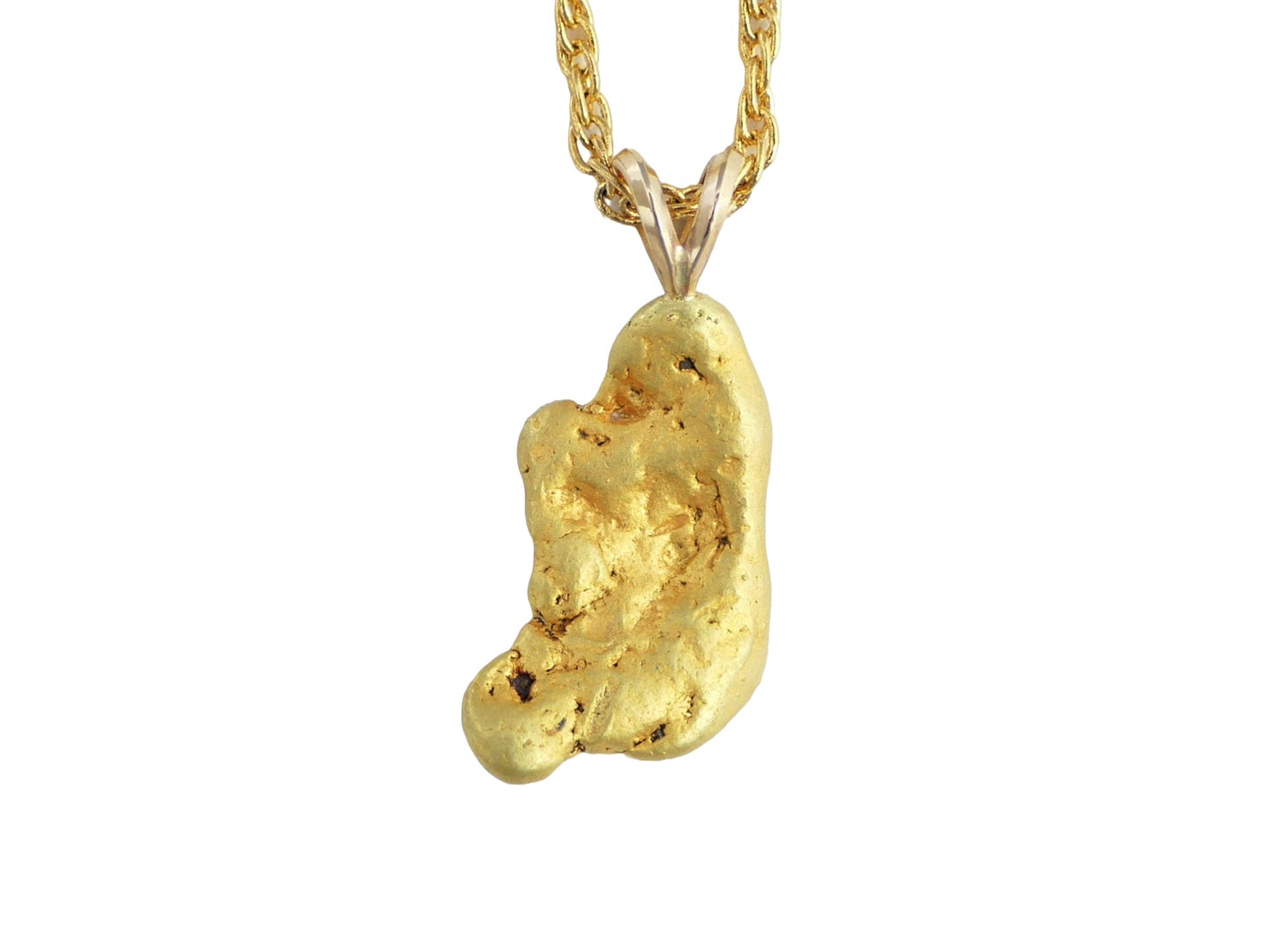 Canada gold nugget pendant no. 603