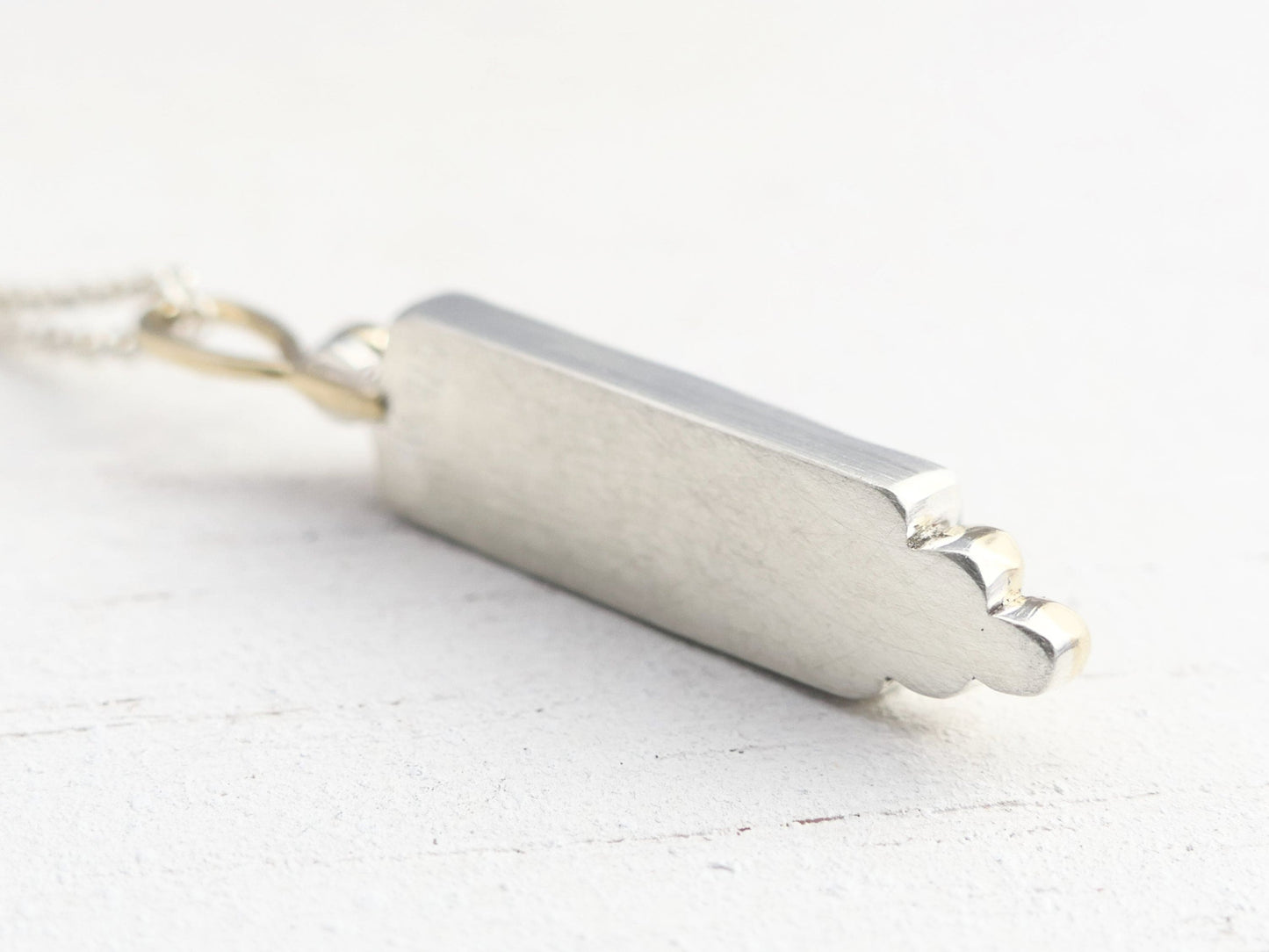 granulated green tourmaline necklace