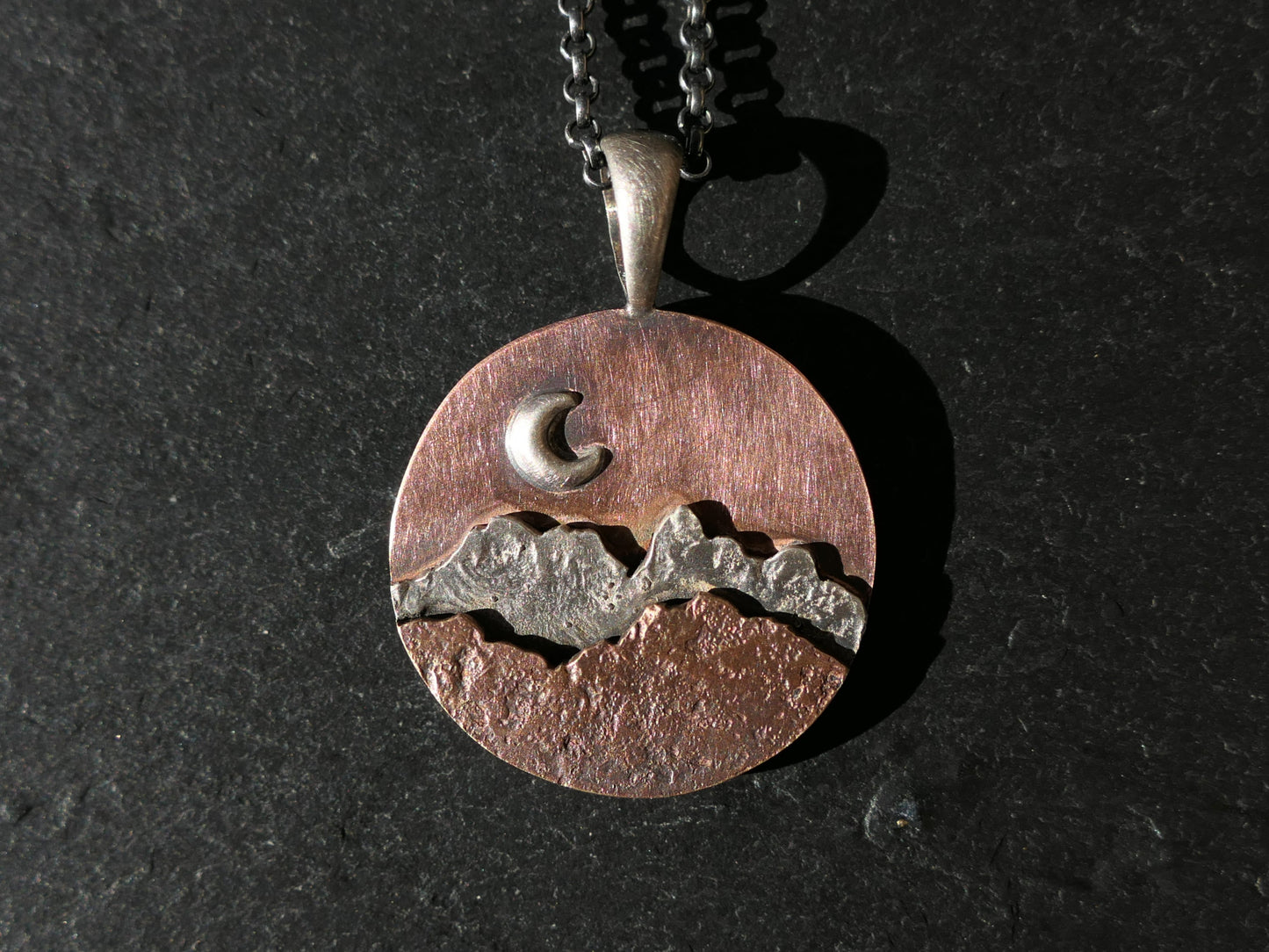 Mountain Pendant unique anniversary gift