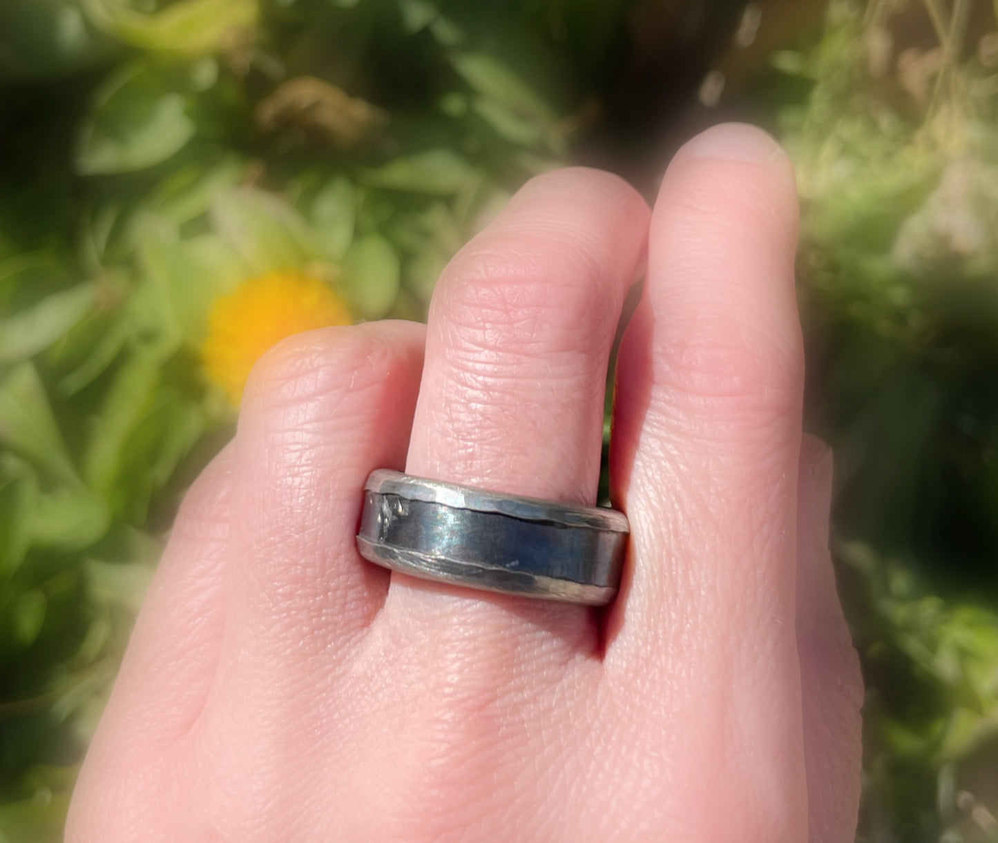 meteorite ring, meteorite wedding ring