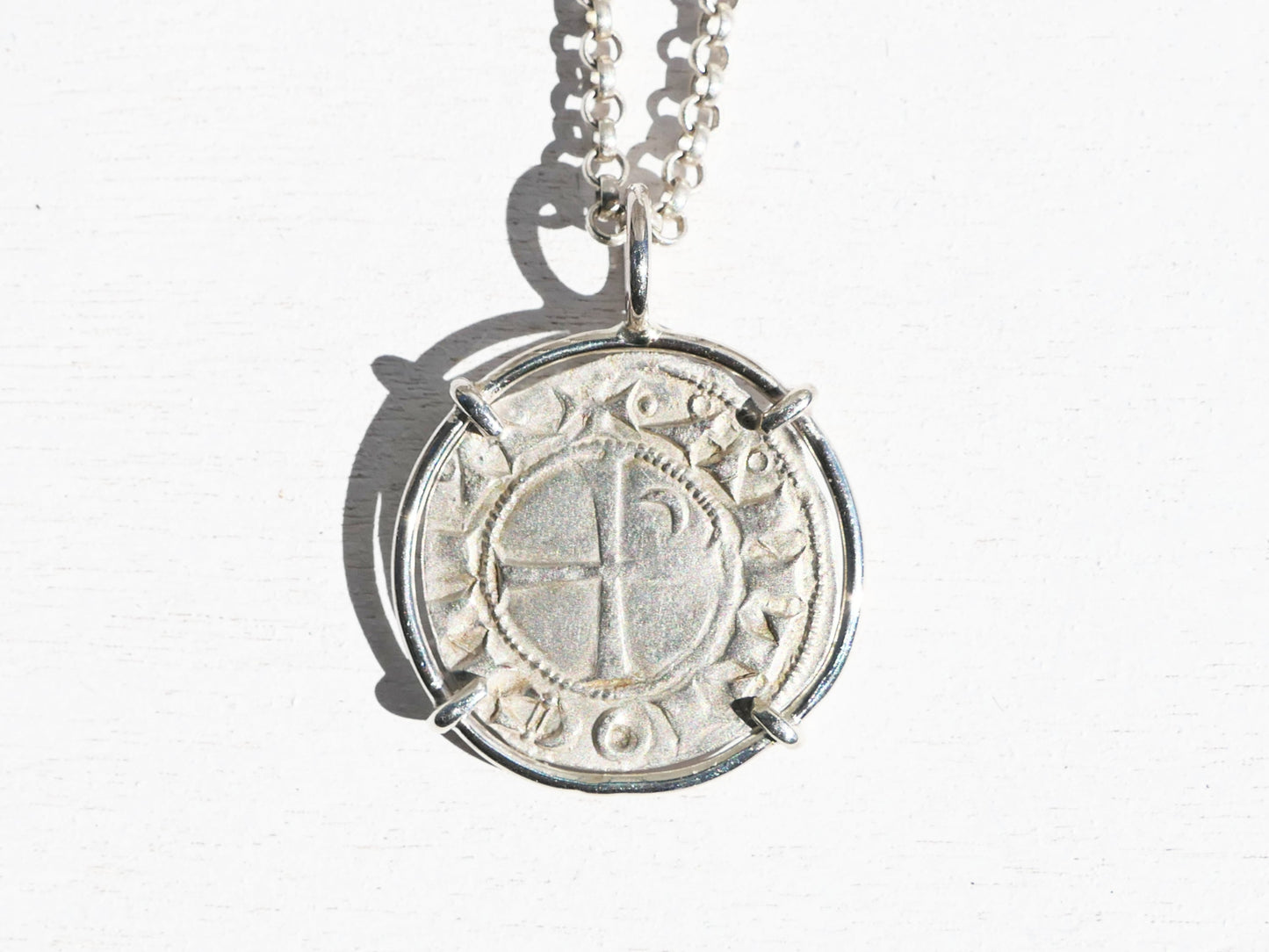 silver Bohemond III coin