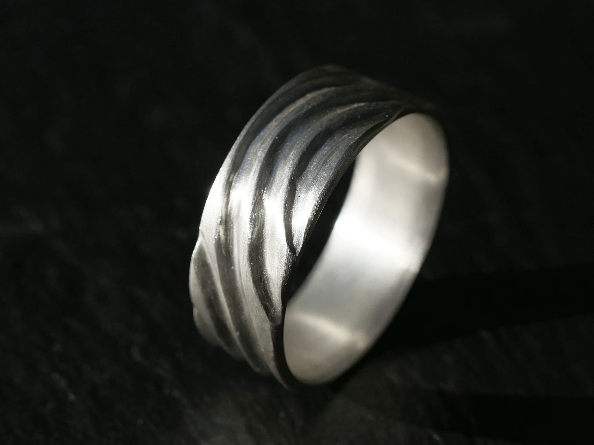 unique wedding band for men