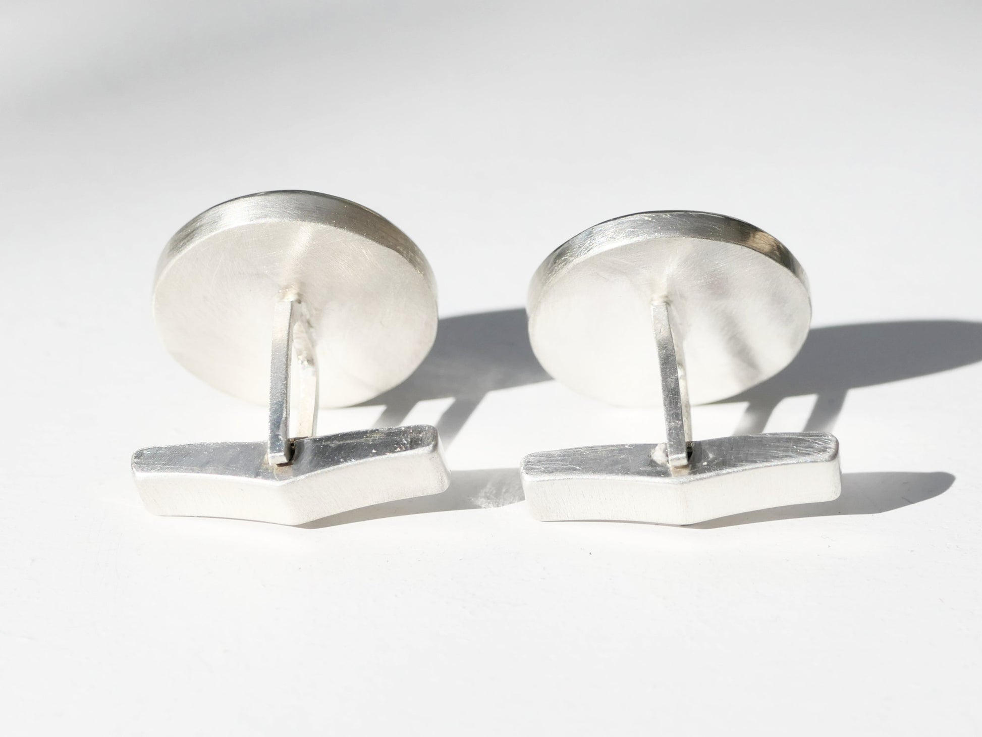 blue lapis lazuli cufflinks silver