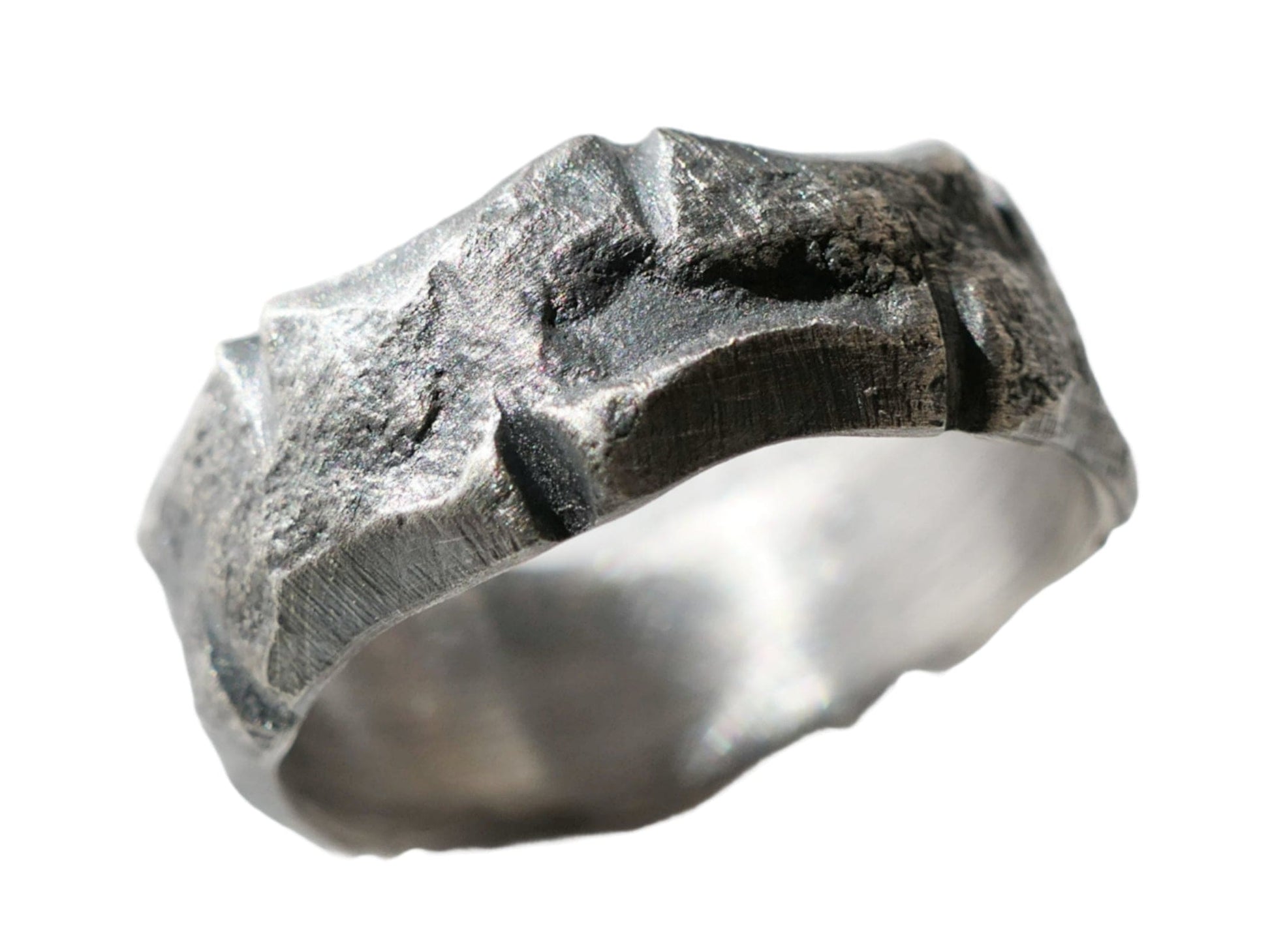 men's silver wedding band, unique engagement ring