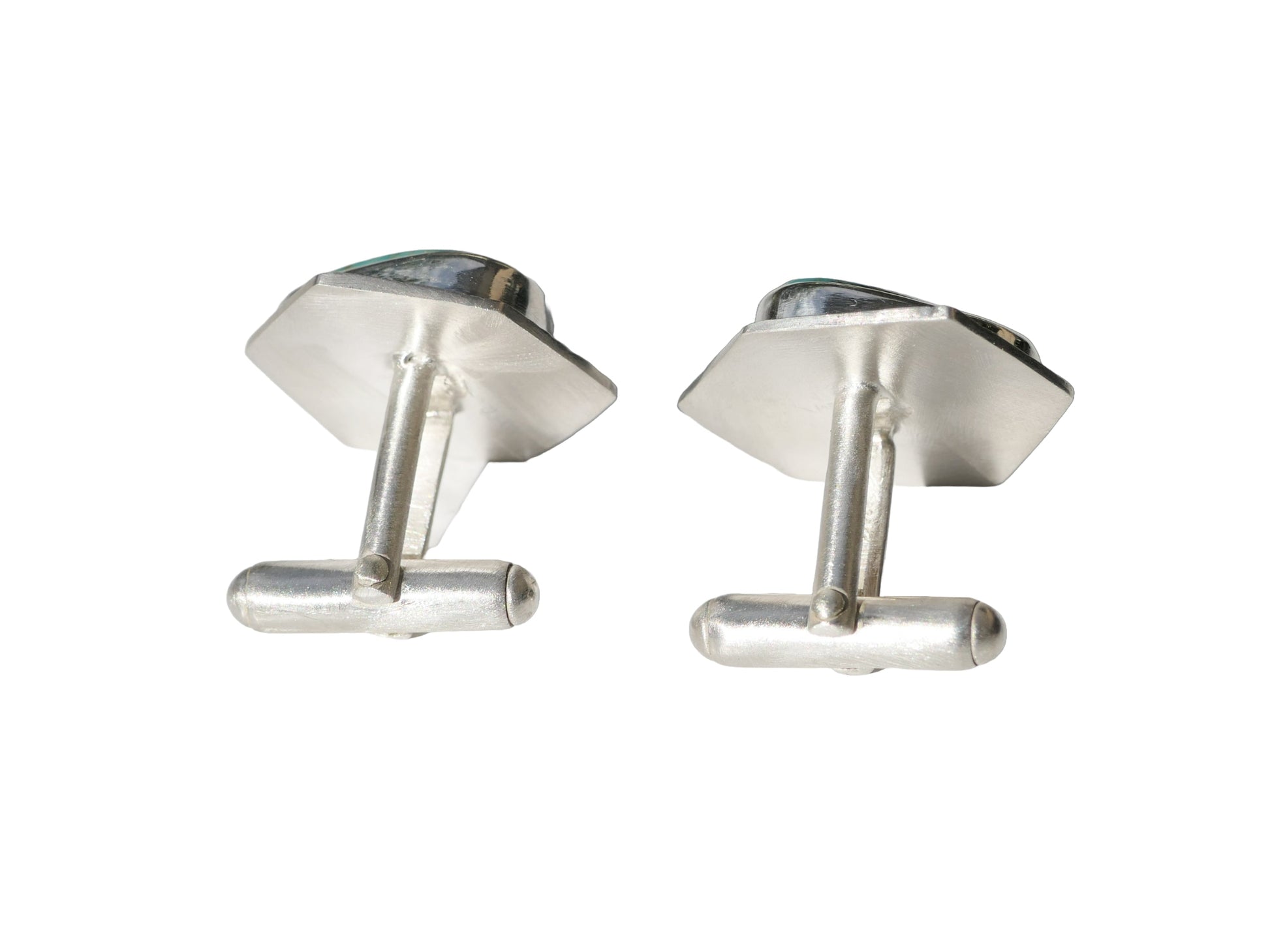 Arizona turquoise cufflinks sterling silver
