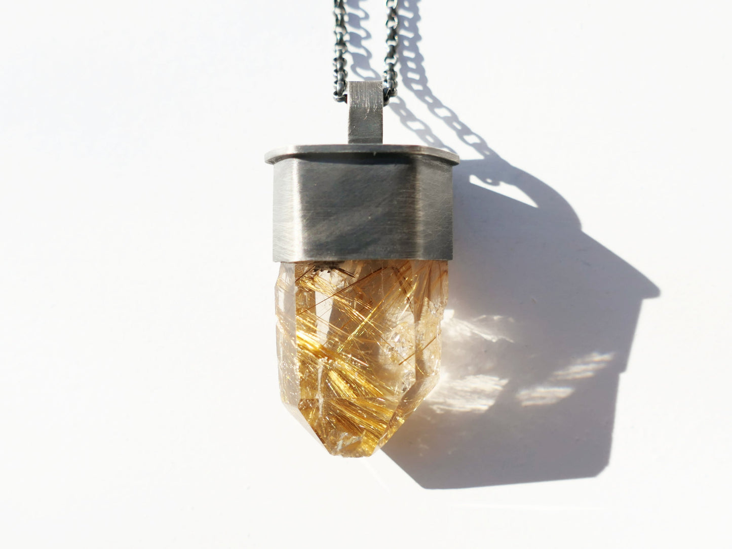 large Rutile quartz crystal