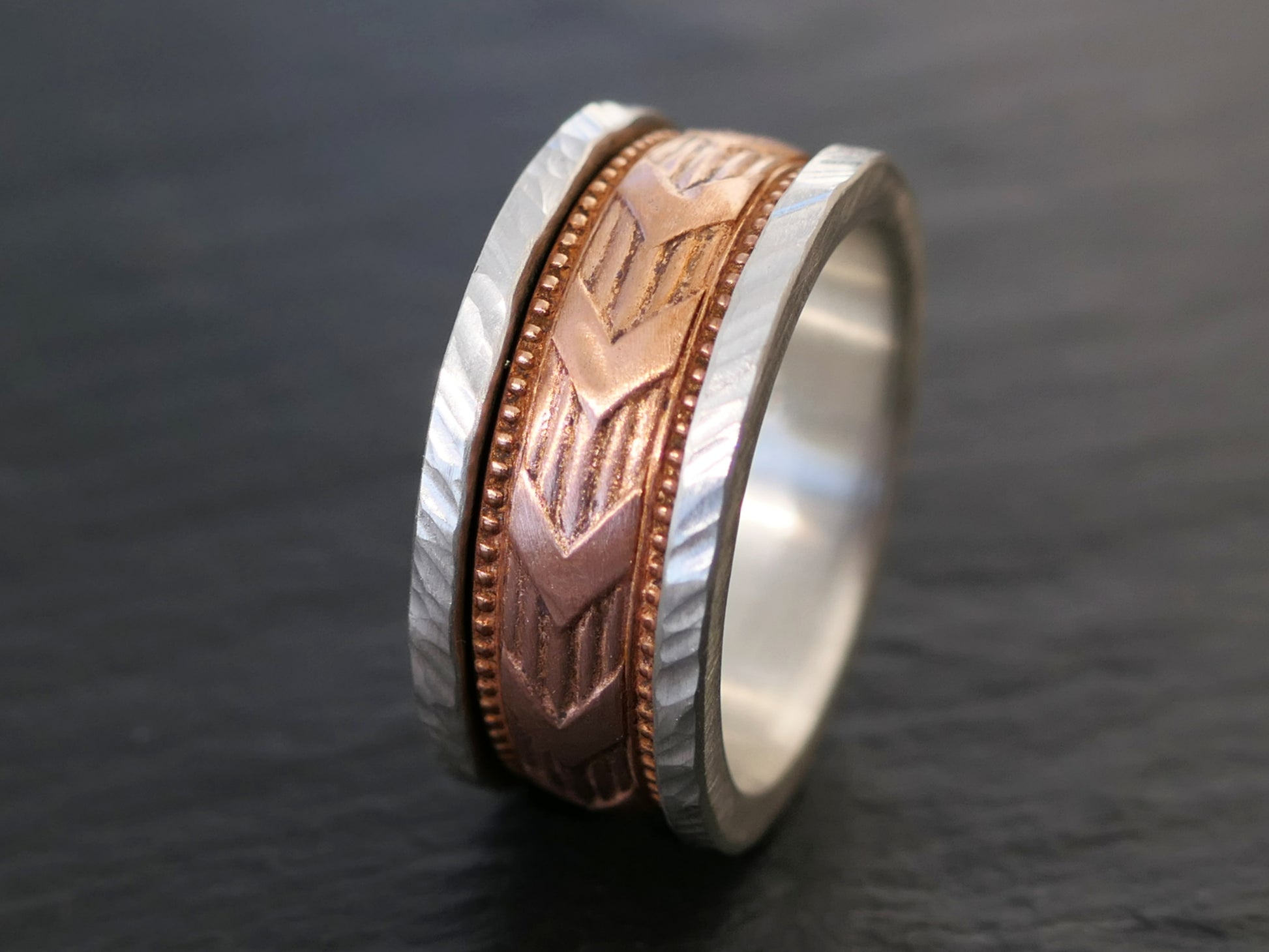 copper wedding band