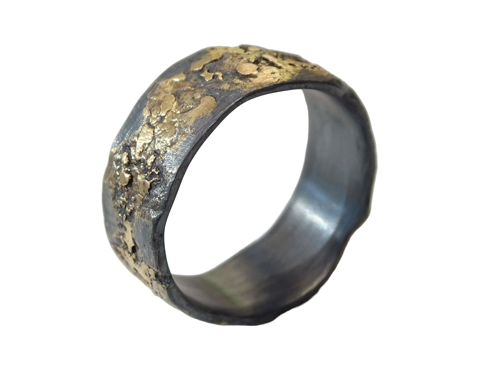 unique mens wedding ring - CrazyAss Jewelry Designs