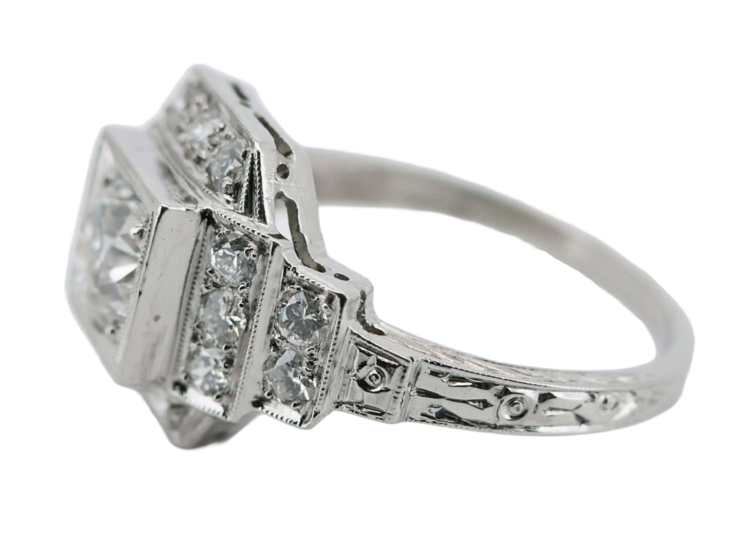 platinum diamond ring, diamond engagement ring