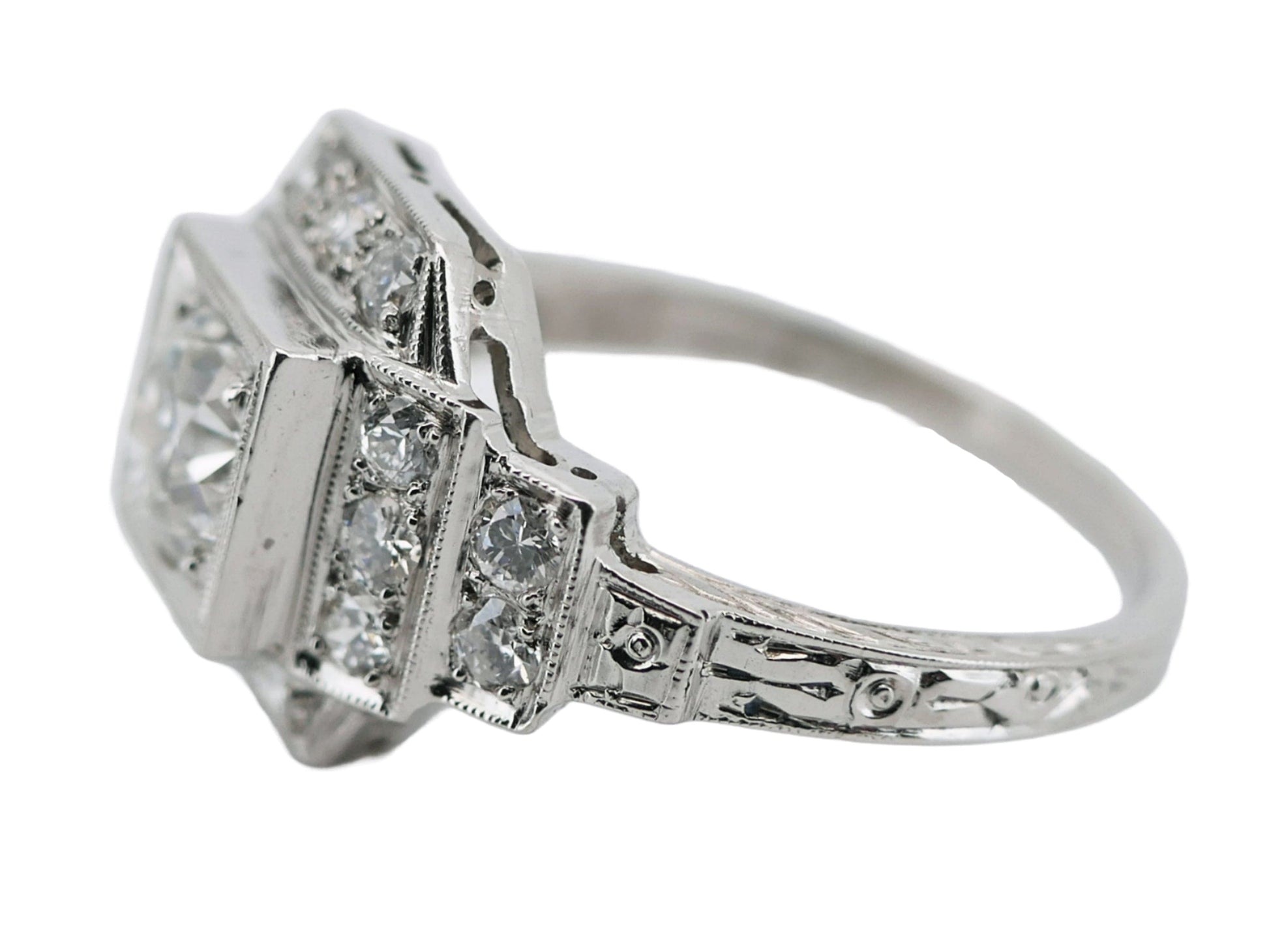 platinum diamond ring, diamond engagement ring