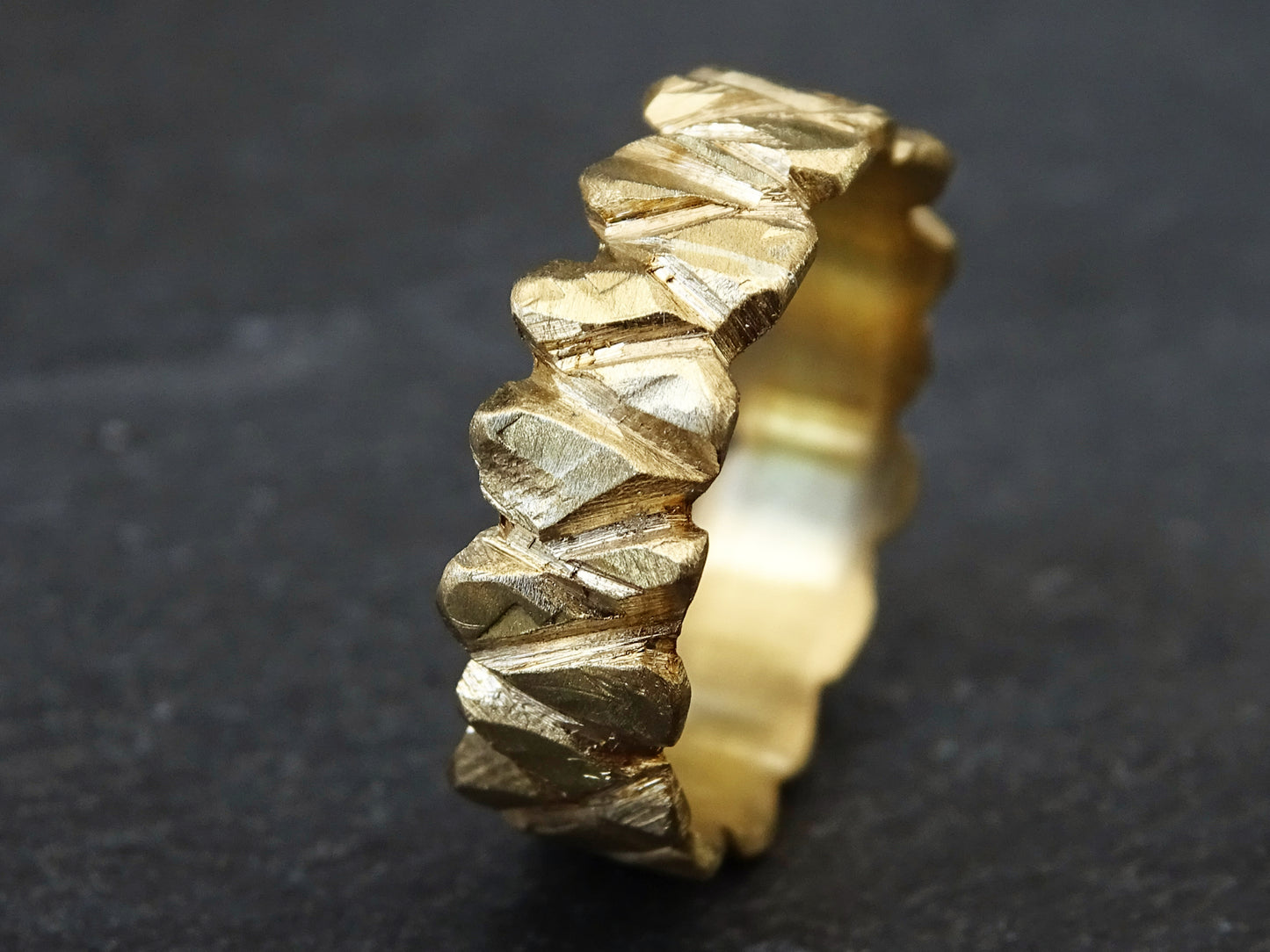 gold wedding ring, unique men's engagement ring