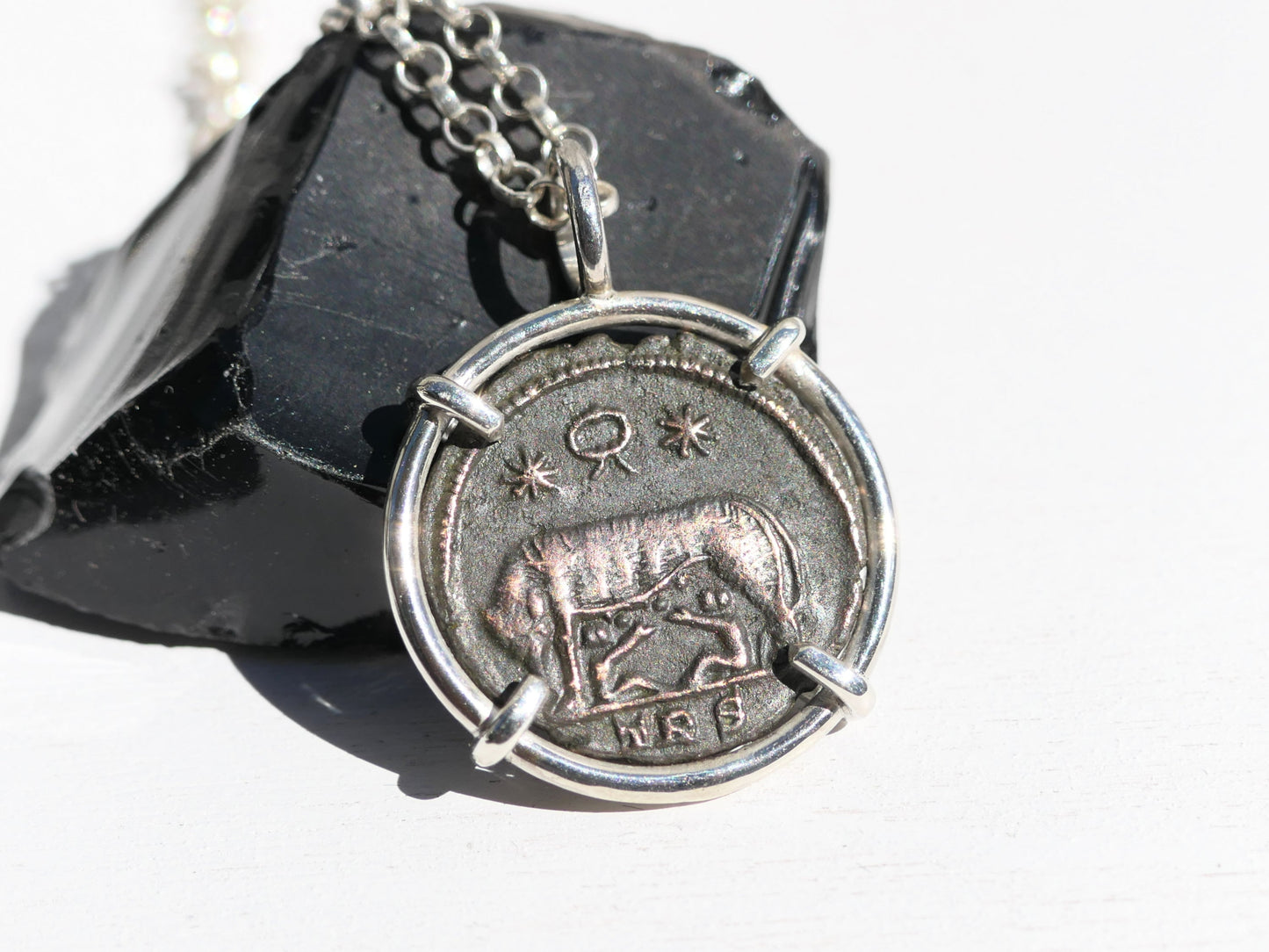 Urbs roma coin ancient coin jewelry