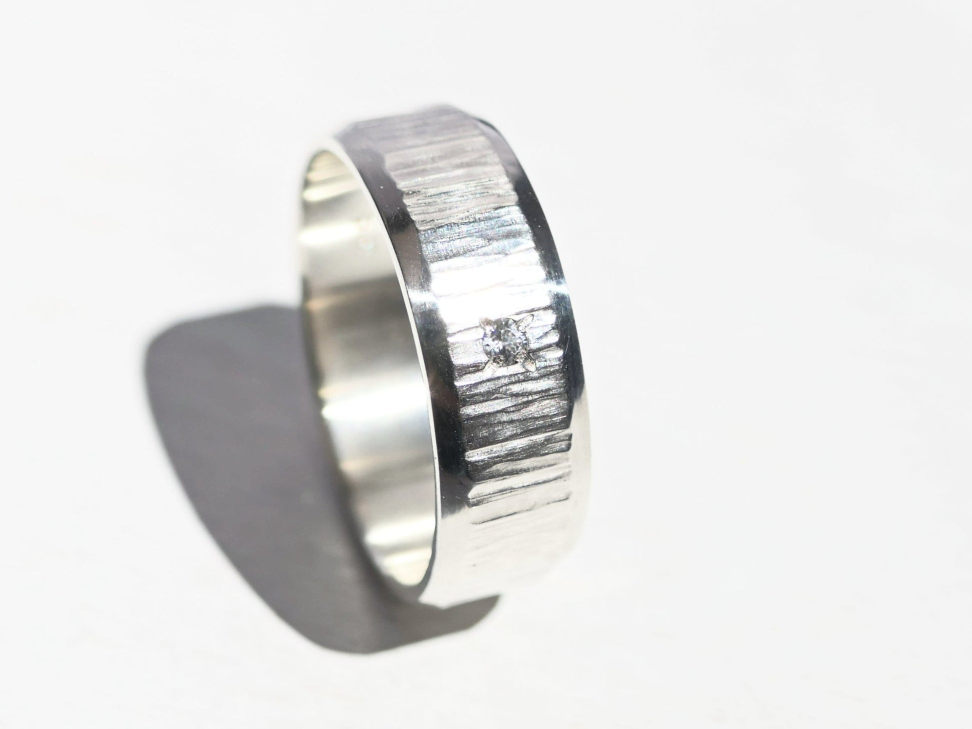 silver wedding band