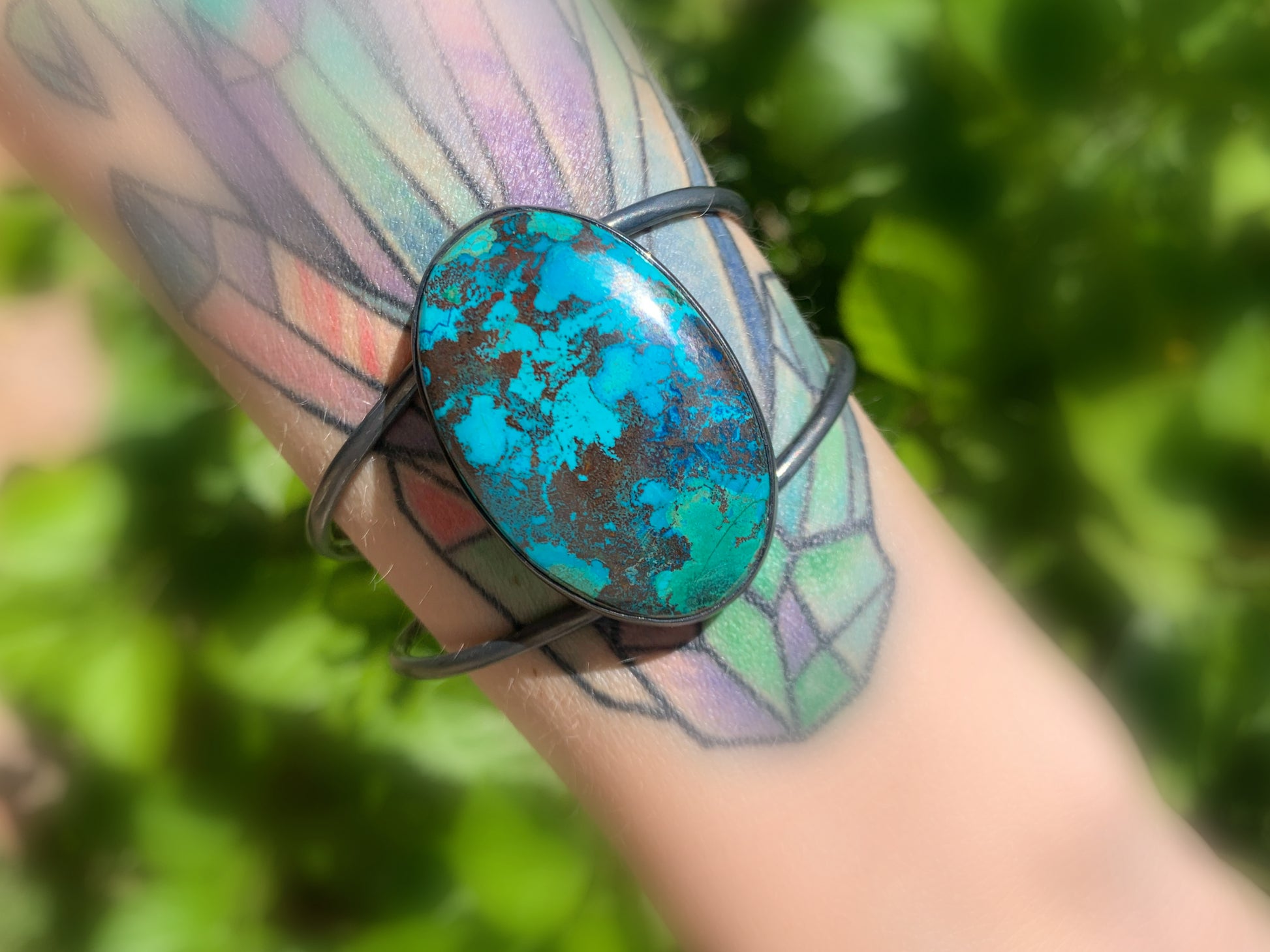 chrysocolla bracelet