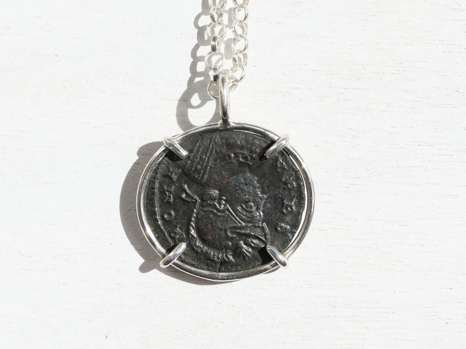 Urbs Roma coin pendant