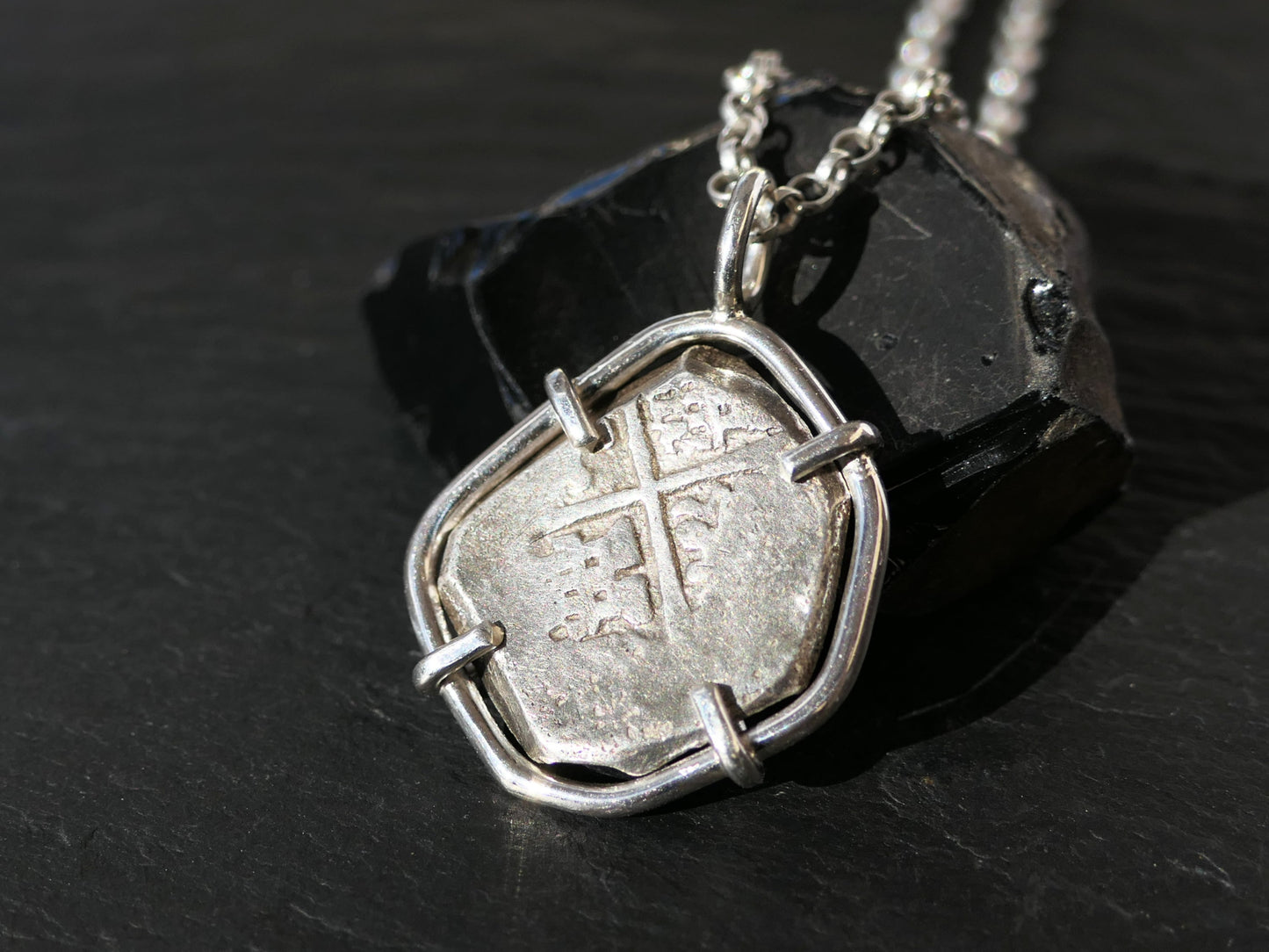 cob coin necklace unique men's jewelry