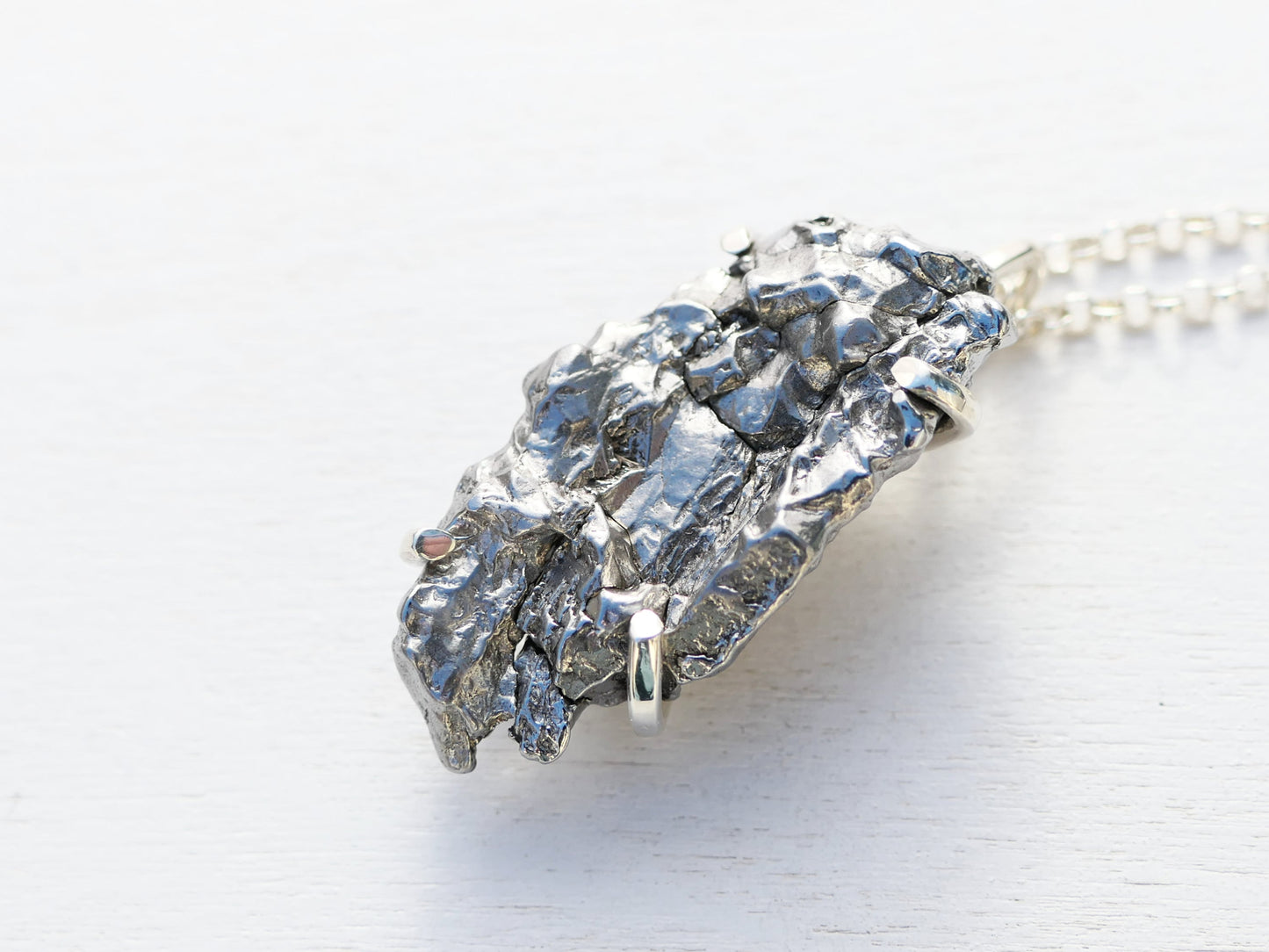 Campo del Cielo Meteorite Necklace