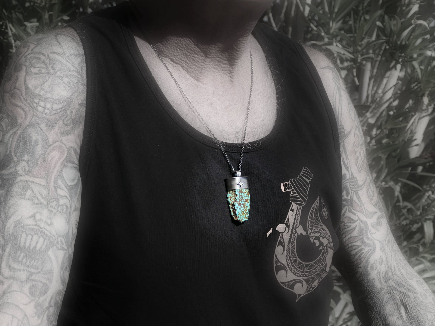 men's Kingman turquoise jewelry