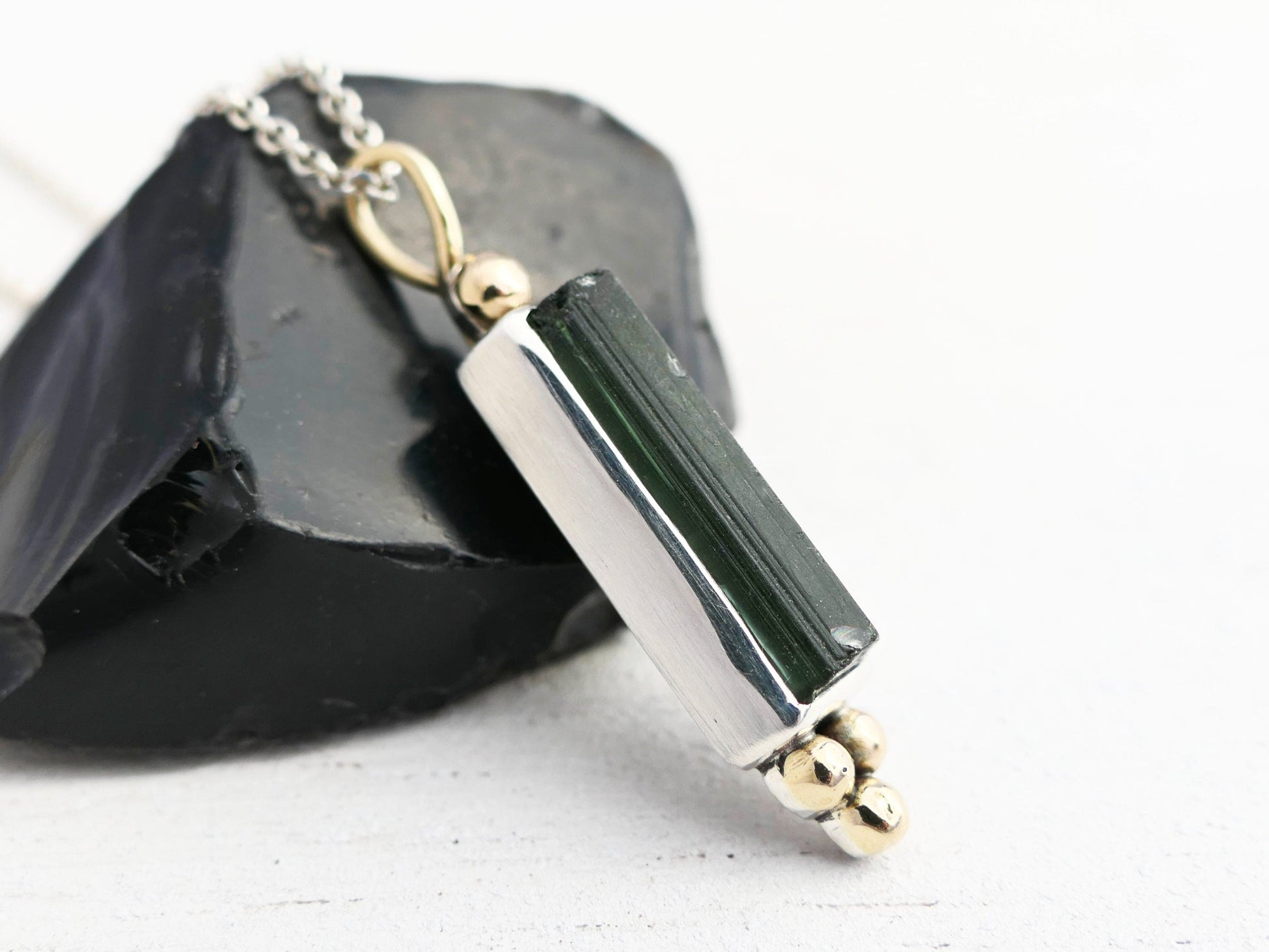 tourmaline necklace pendant